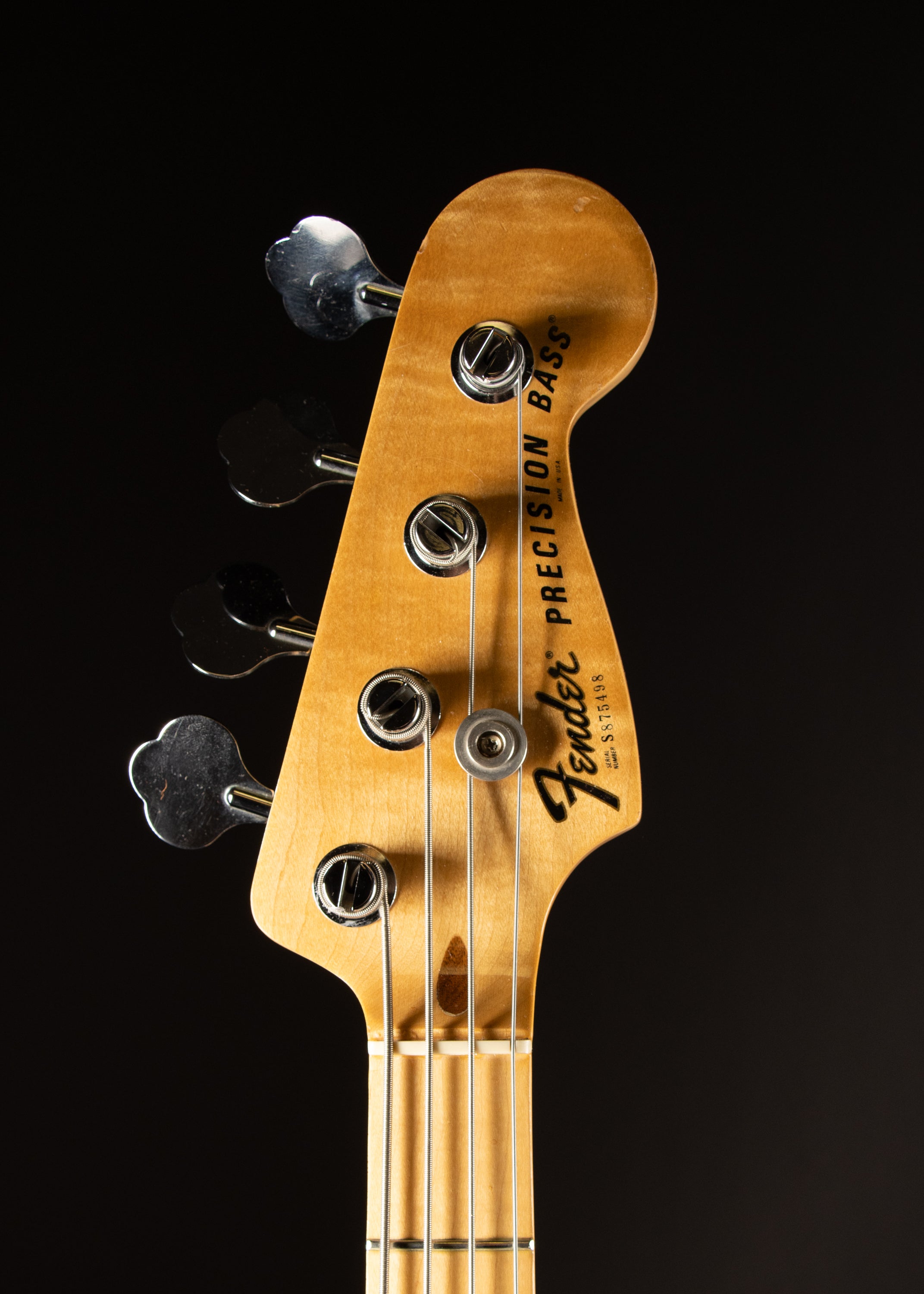 1978 Fender Precision Bass Natural – Music City Vintage Guitars