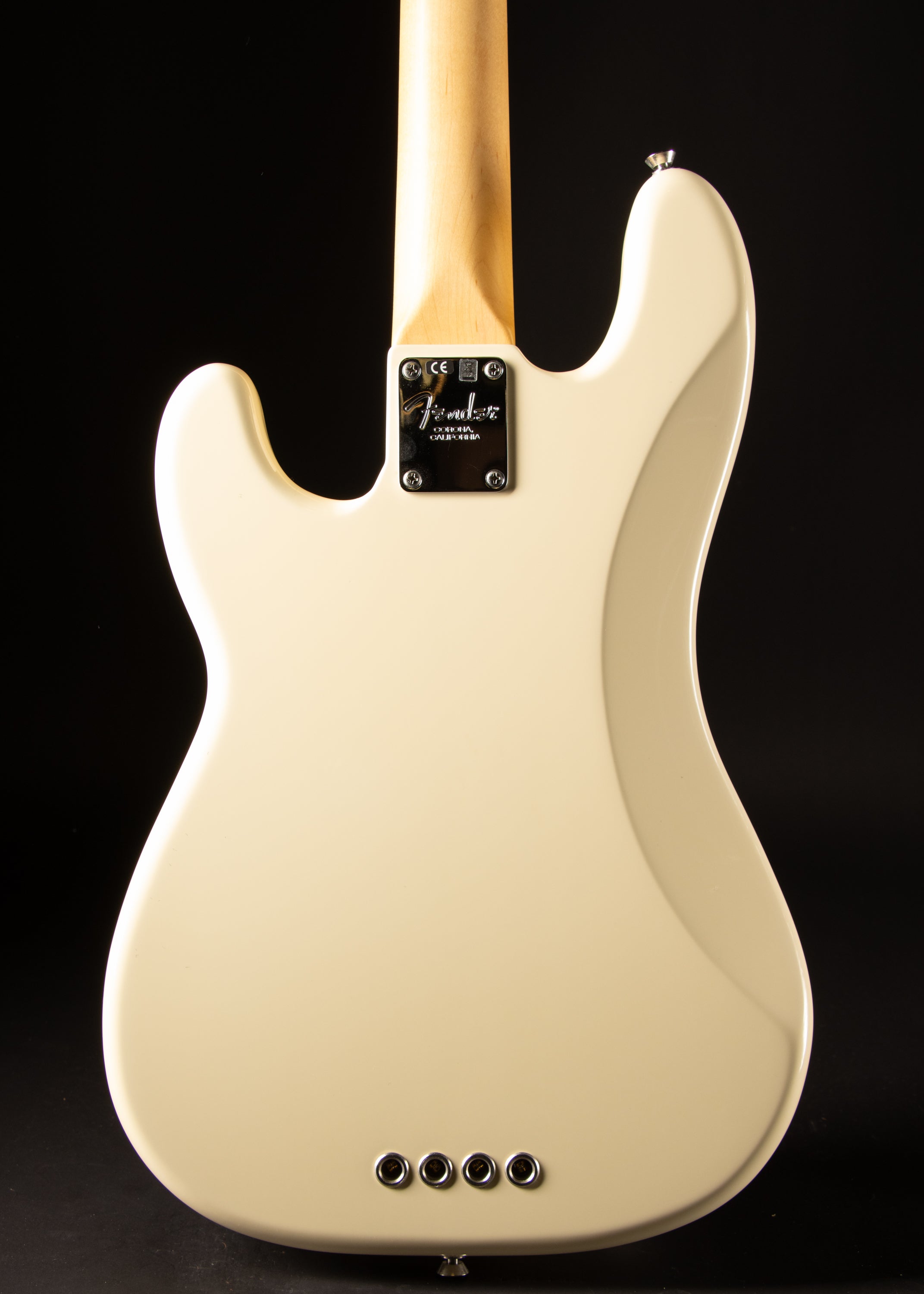 Fender Precision Bass ホワイト 2016 Fender American Standard Precision Bass Olympic White – Music