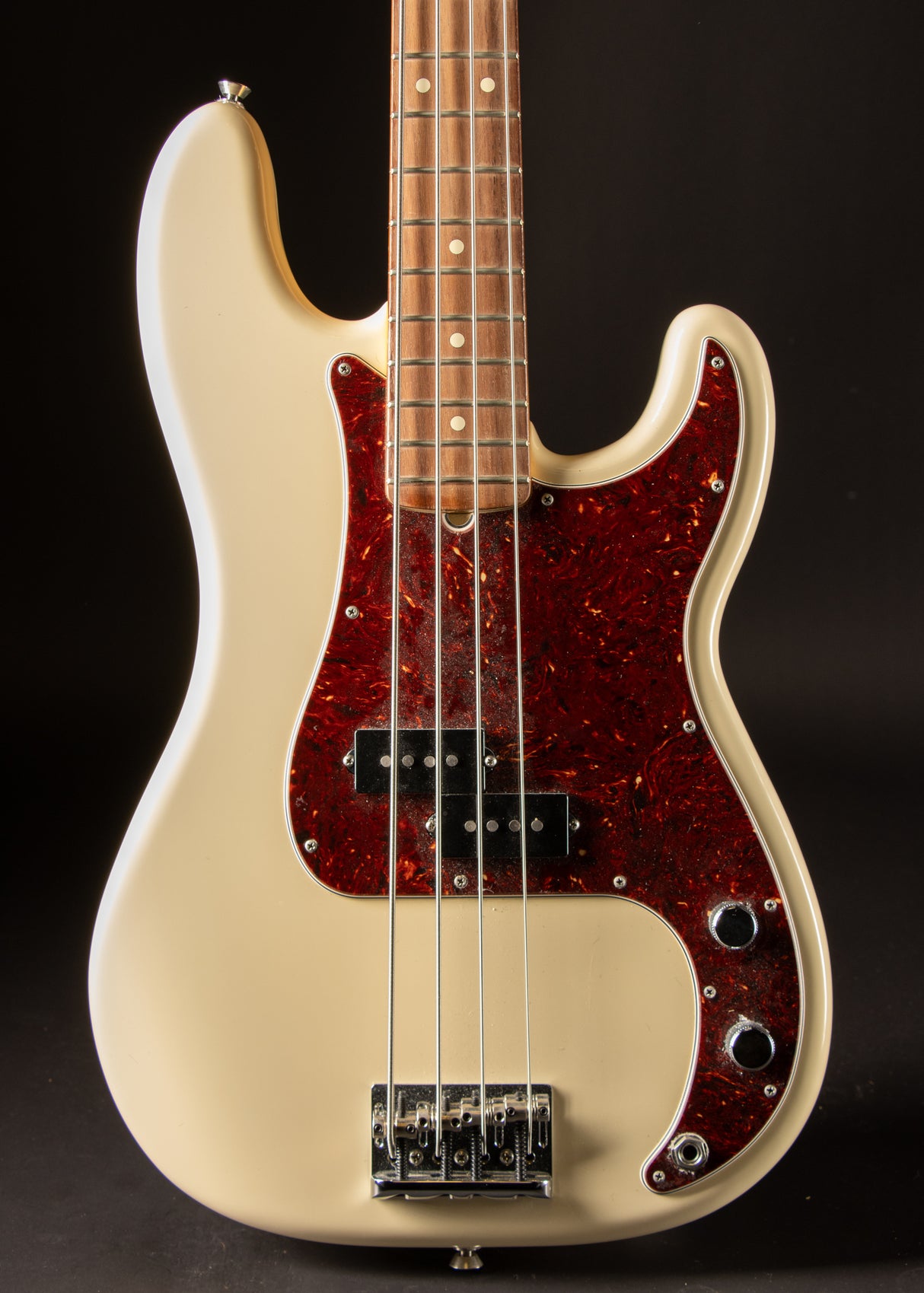 2016 Fender American Standard Precision Bass Olympic White