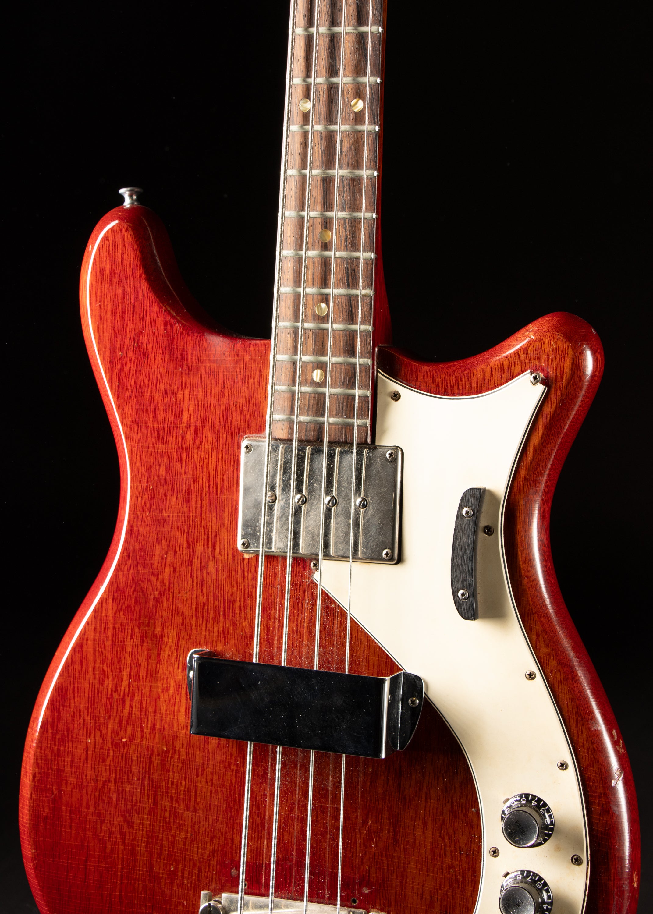 1964 Epiphone Newport Bass Cherry – Music City Vintage Guitars