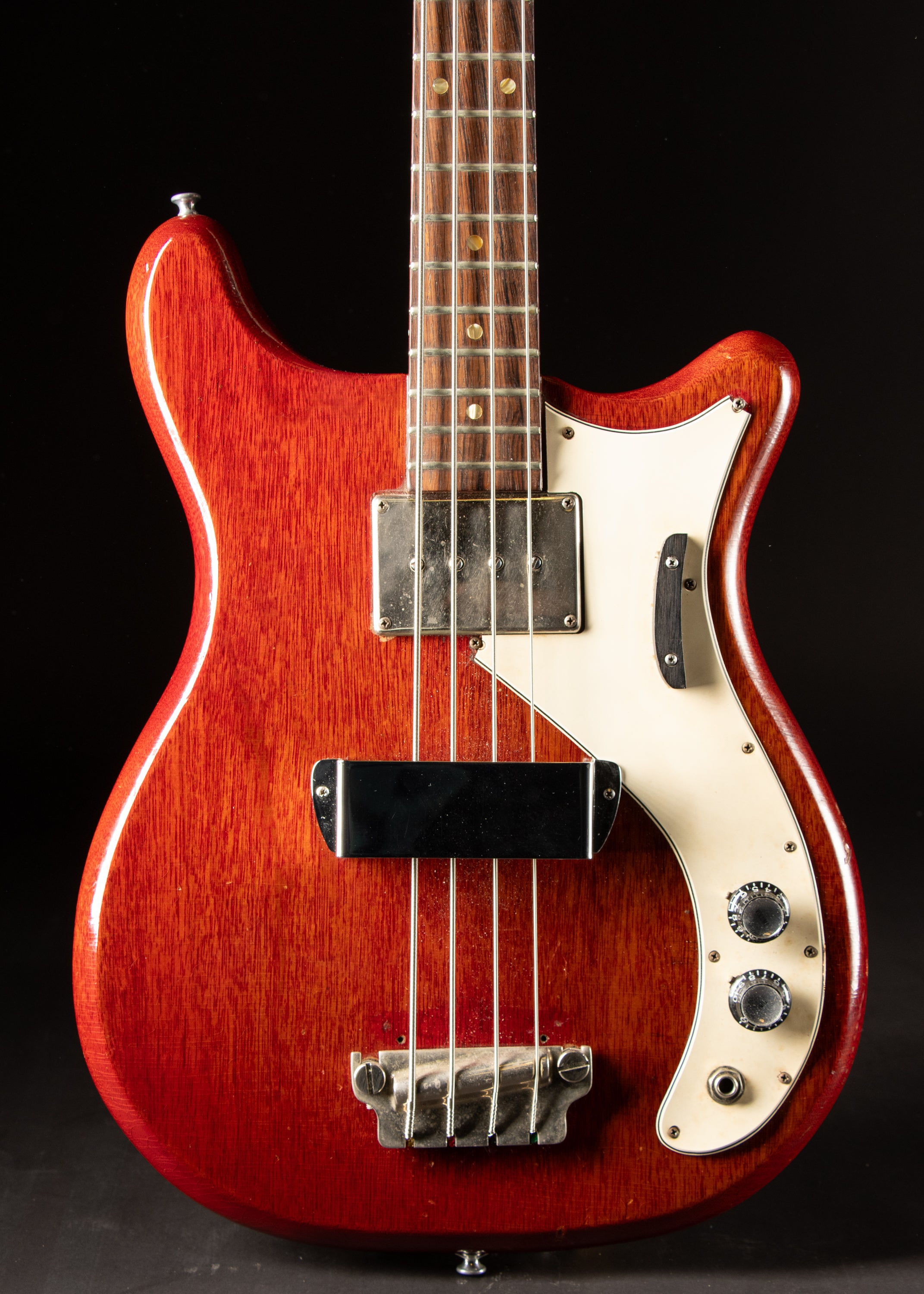1964 Epiphone Newport Bass Cherry – Music City Vintage Guitars