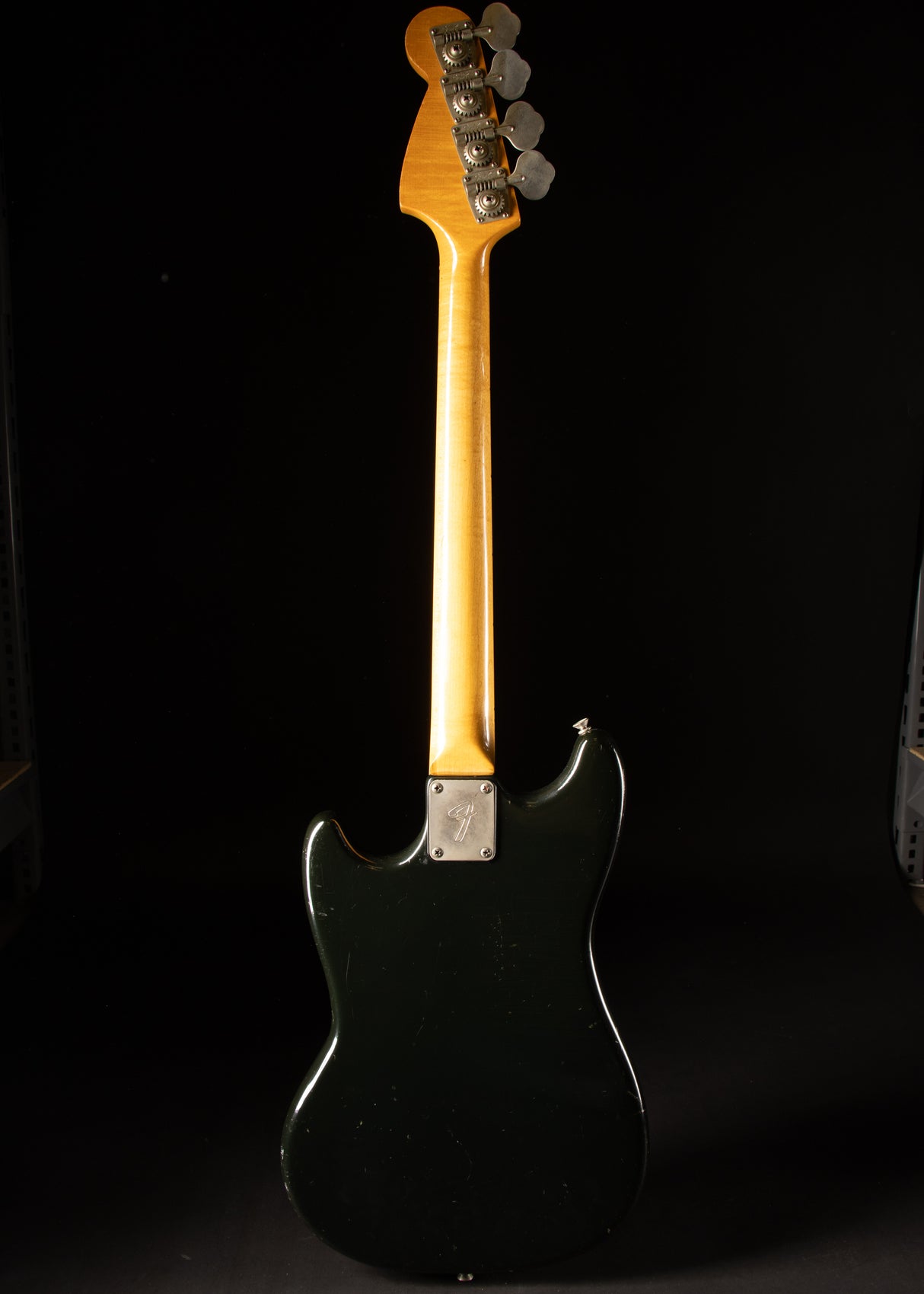 1977 Fender Musicmaster Bass Black