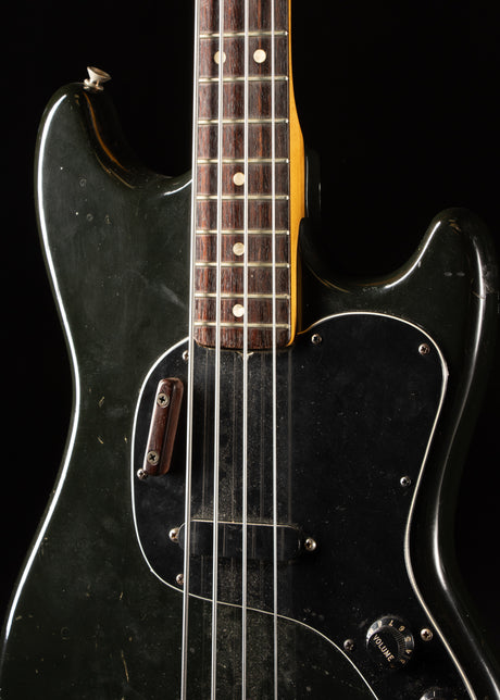 1977 Fender Musicmaster Bass Black