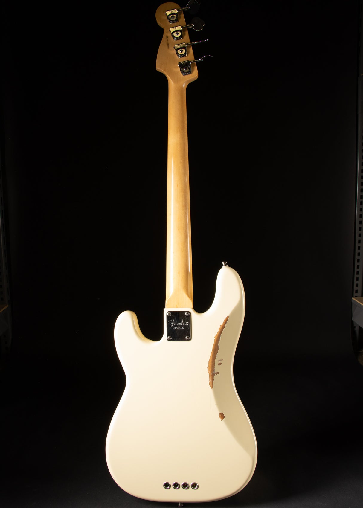 2012 Fender American Standard Precision Bass Olympic White