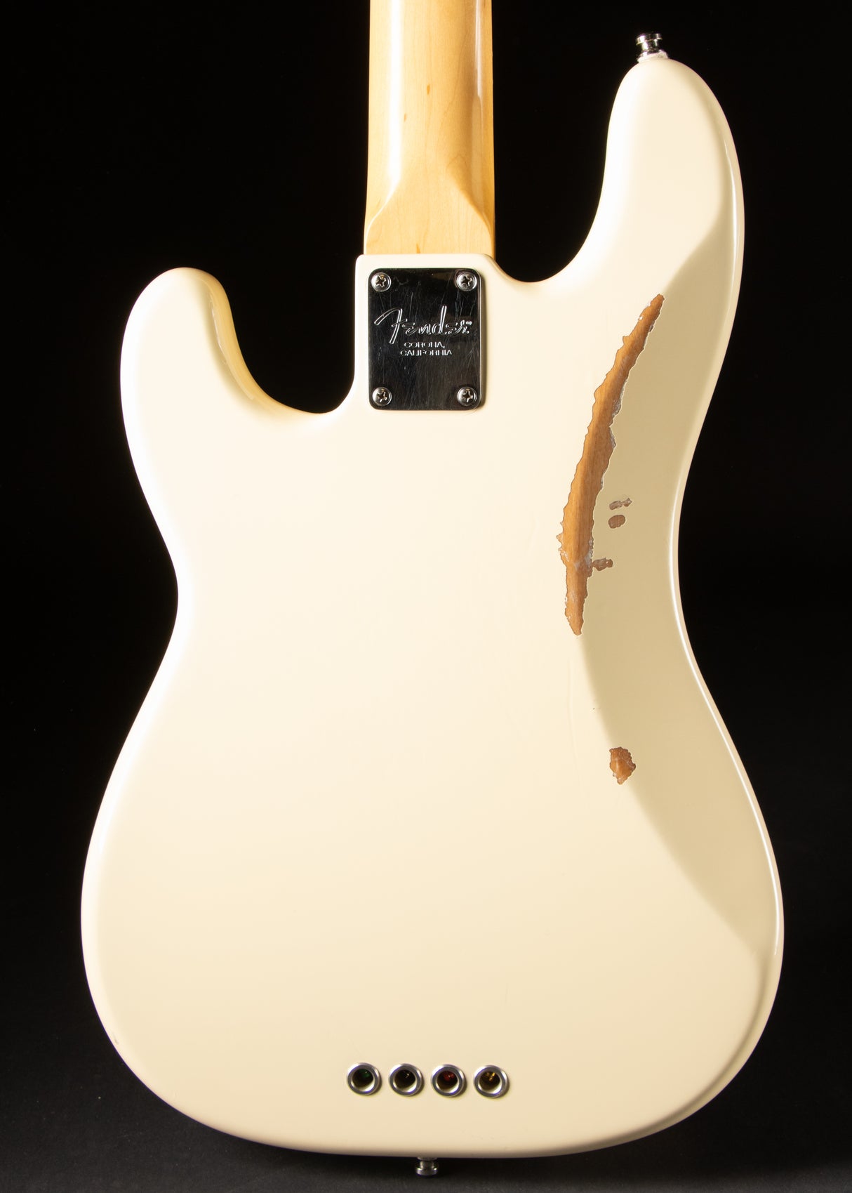 2012 Fender American Standard Precision Bass Olympic White