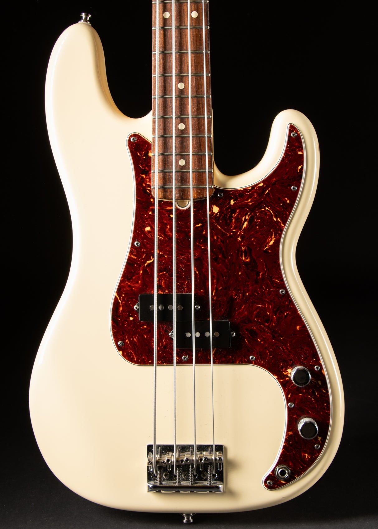 2012 Fender American Standard Precision Bass Olympic White