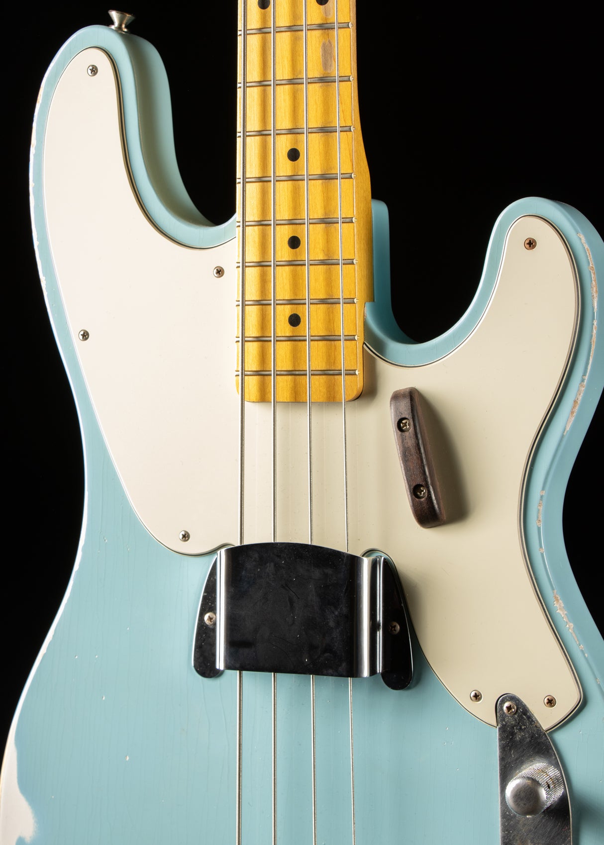 1951-style MJT Parts Precision Bass Sonic Blue