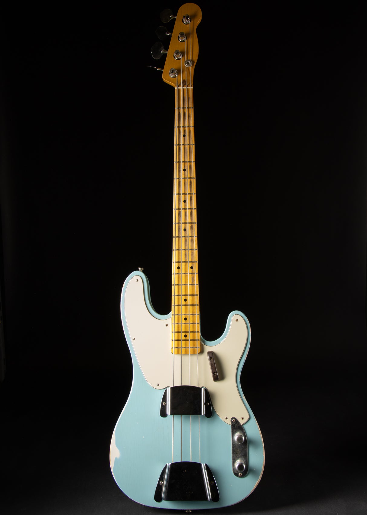 1951-style MJT Parts Precision Bass Sonic Blue