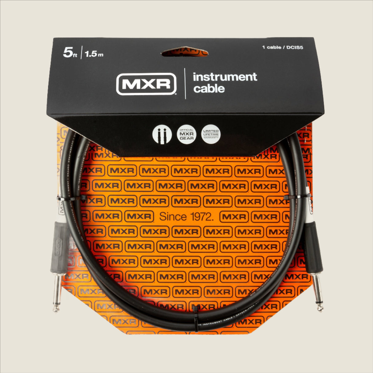 MXR® 5ft Standard Instrument Cable