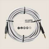 MXR® 24ft Pro Series Woven Instrument Cable - Straight / Straight