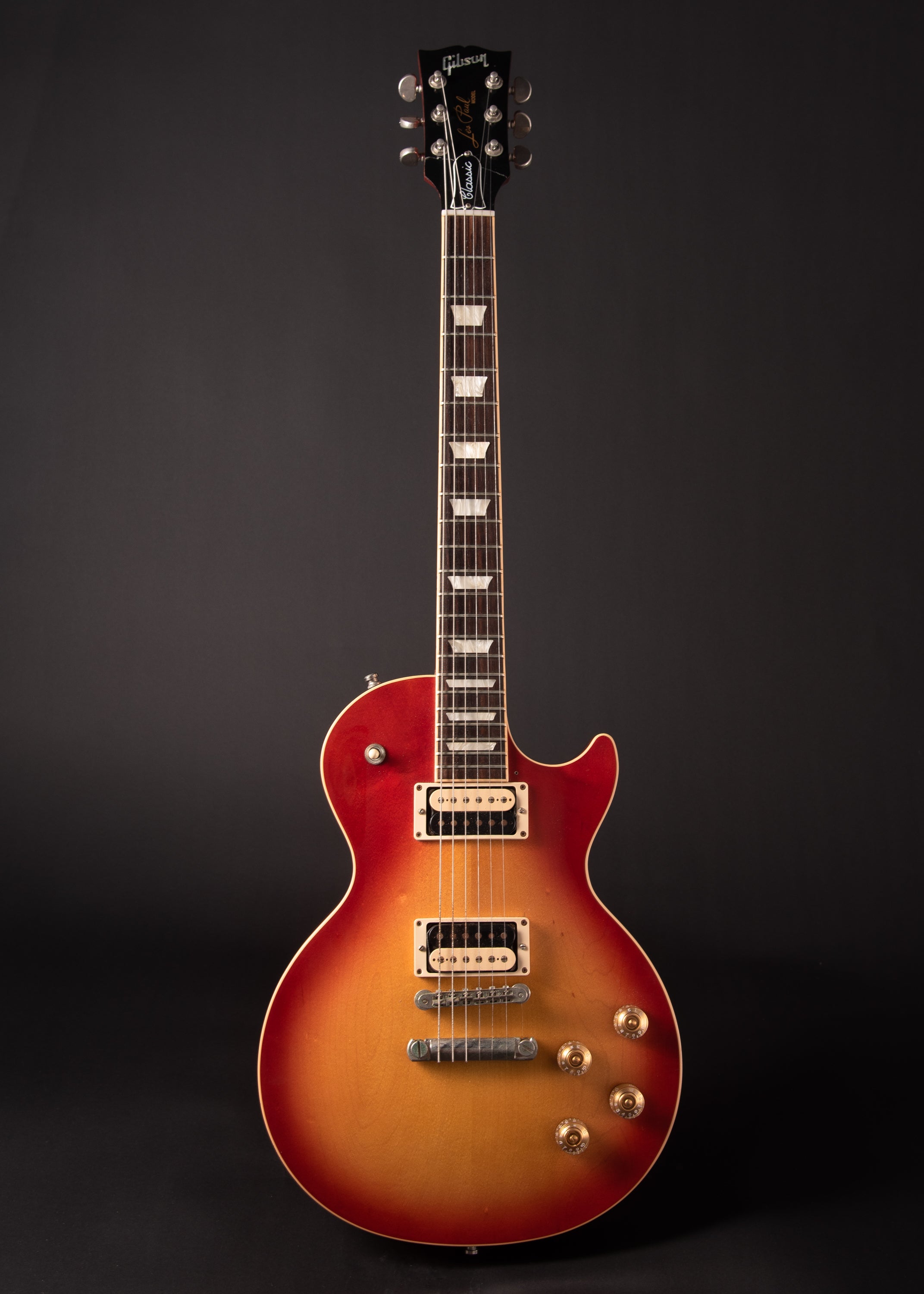 2016 Gibson Les Paul Classic Cherry Sunburst – Music City Vintage Guitars