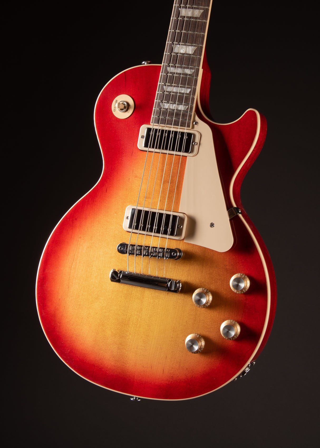 2022 Gibson Les Paul Deluxe Cherry Sunburst