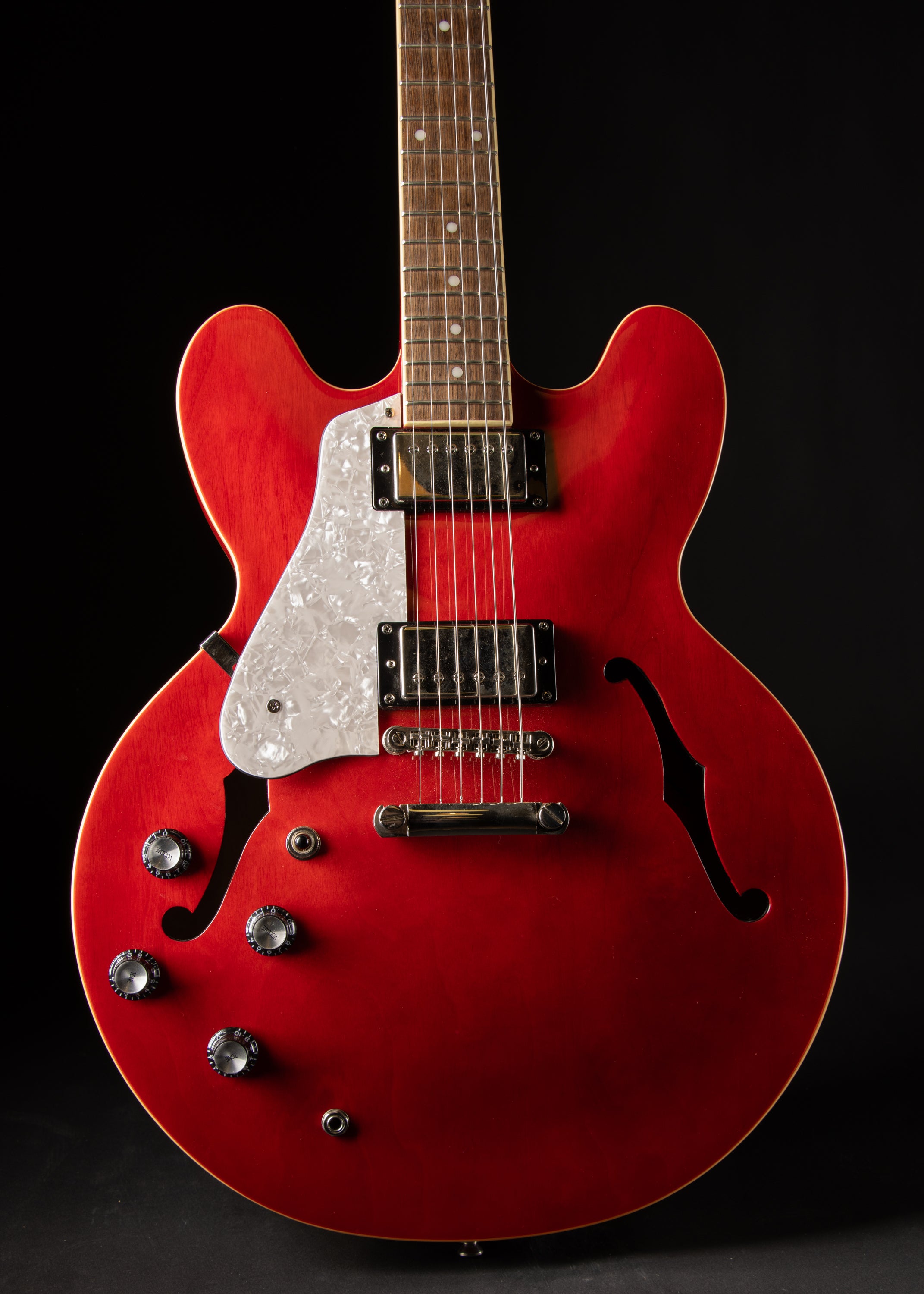Epiphone ES-335 Lefty Cherry – Music City Vintage Guitars