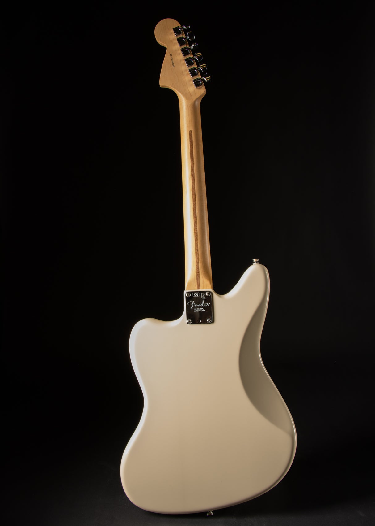 2017 Fender American Pro Jaguar Flat White - Formerly Owned by Justin York of Paramore