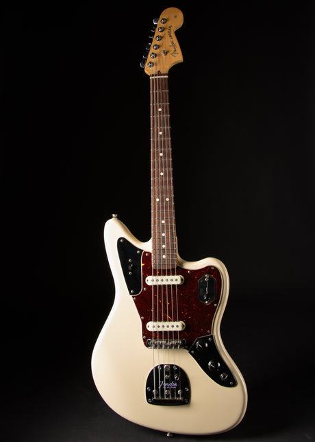 2017 Fender American Pro Jaguar Flat White - Formerly Owned by Justin York of Paramore