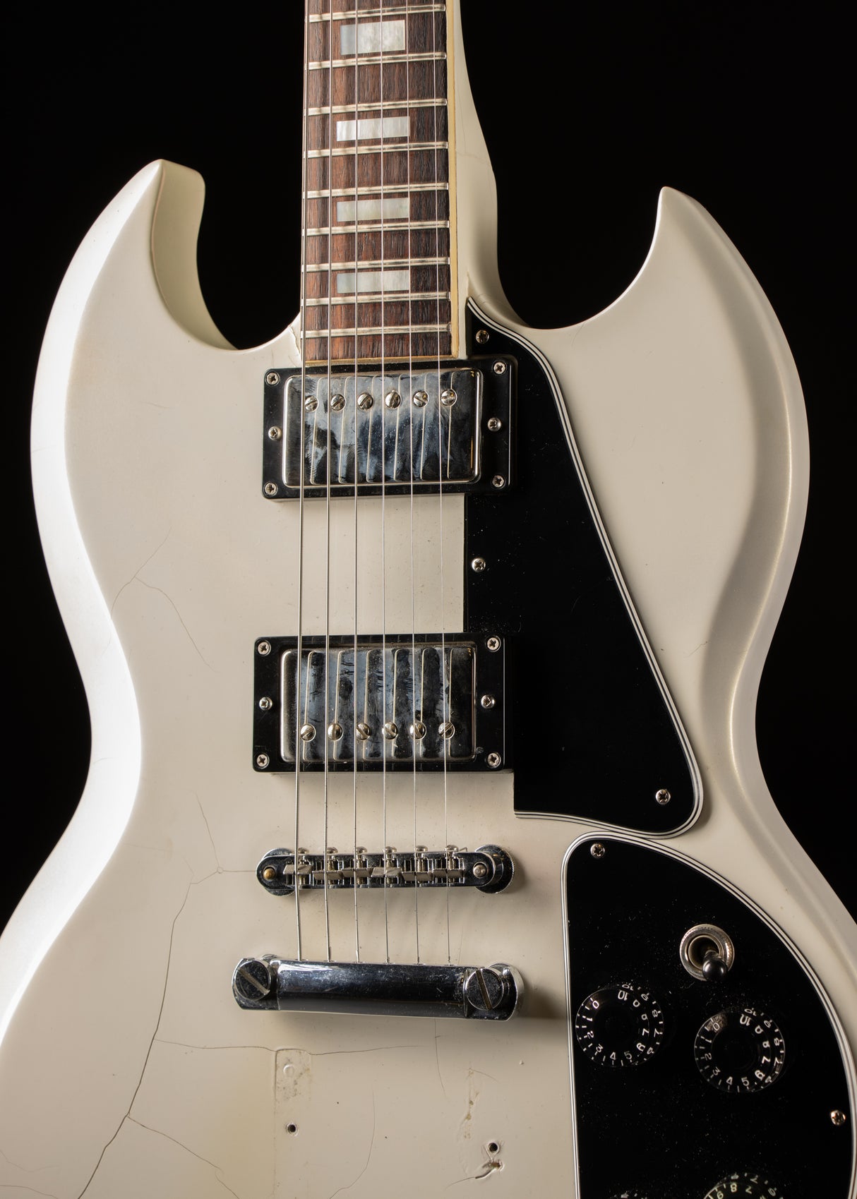 1973 Gibson SG Deluxe White