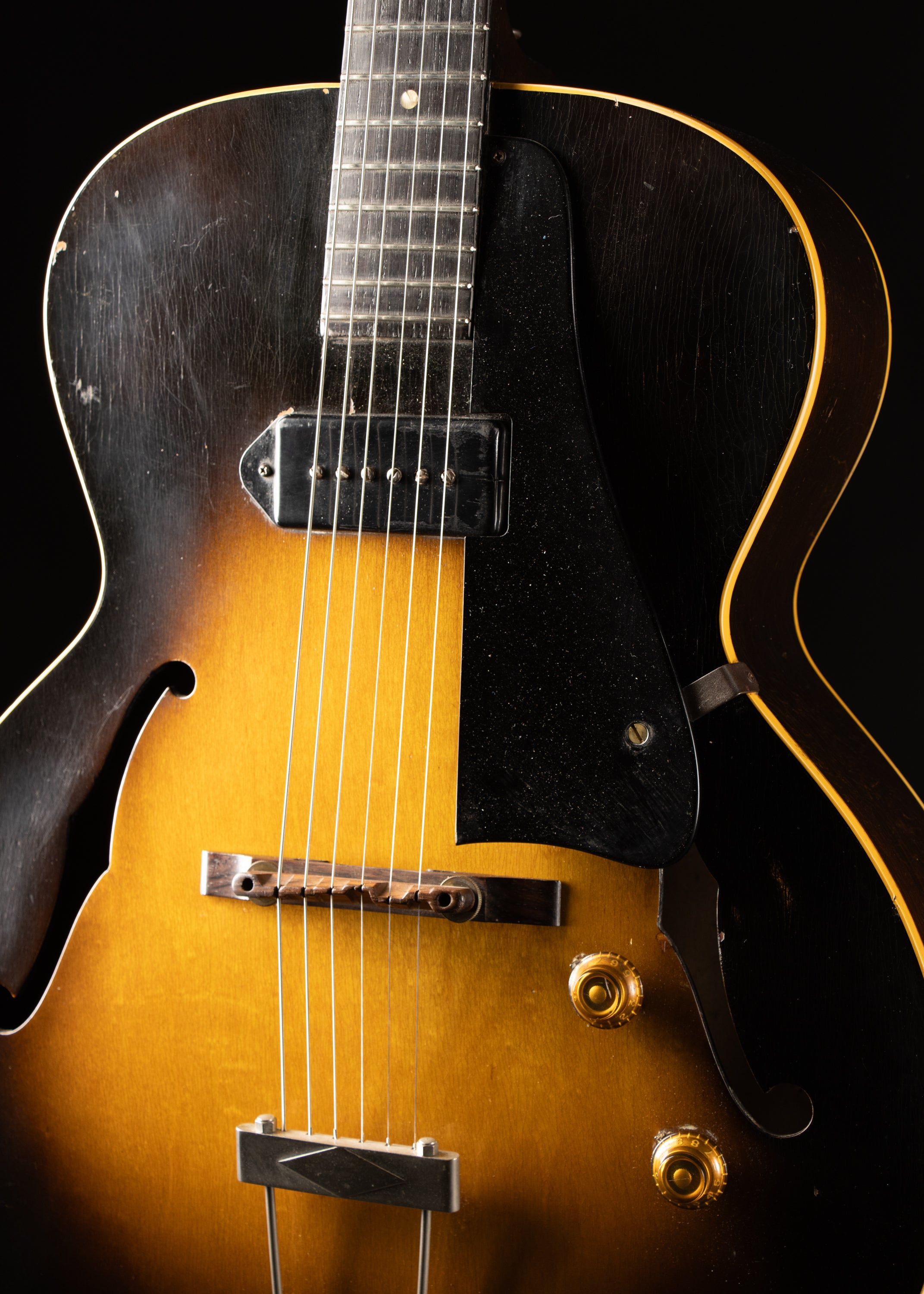 1955 Gibson ES-125 Sunburst – Music City Vintage Guitars