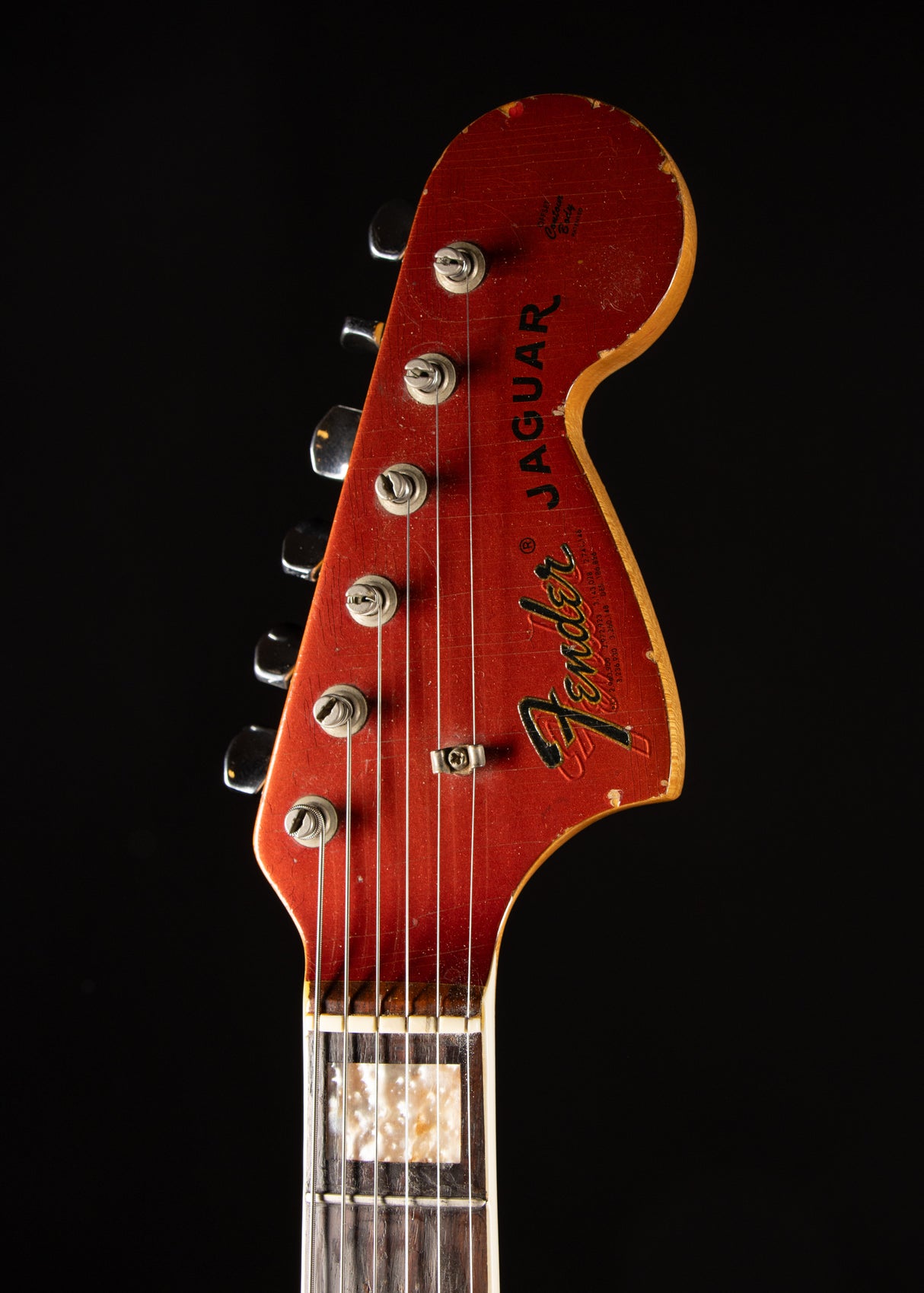 1968 Fender Jaguar Candy Apple Red