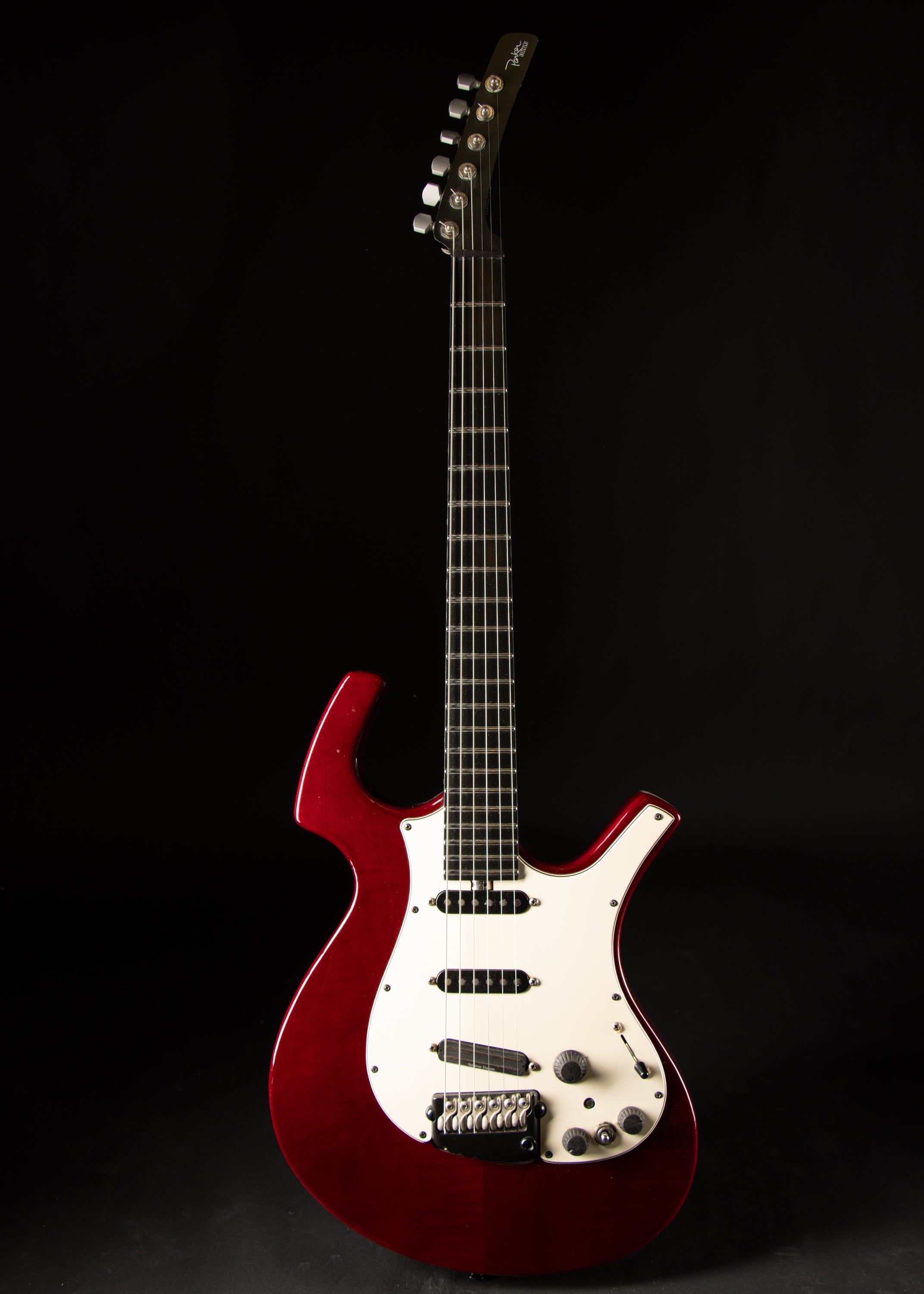 1998 Parker Nitefly NFV5 Crimson Red – Music City Vintage