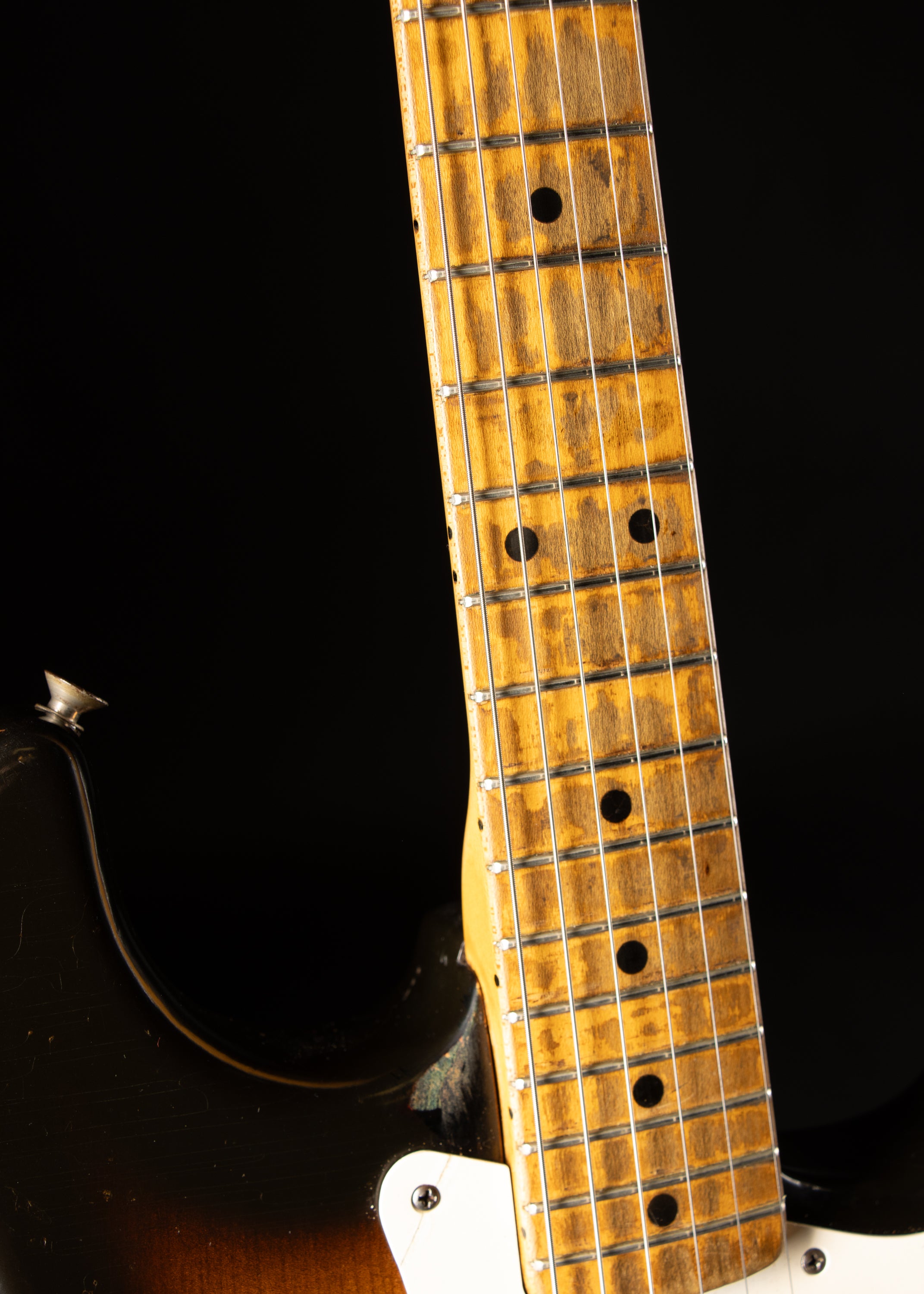 1955 Fender Stratocaster Hardtail Sunburst – Music City