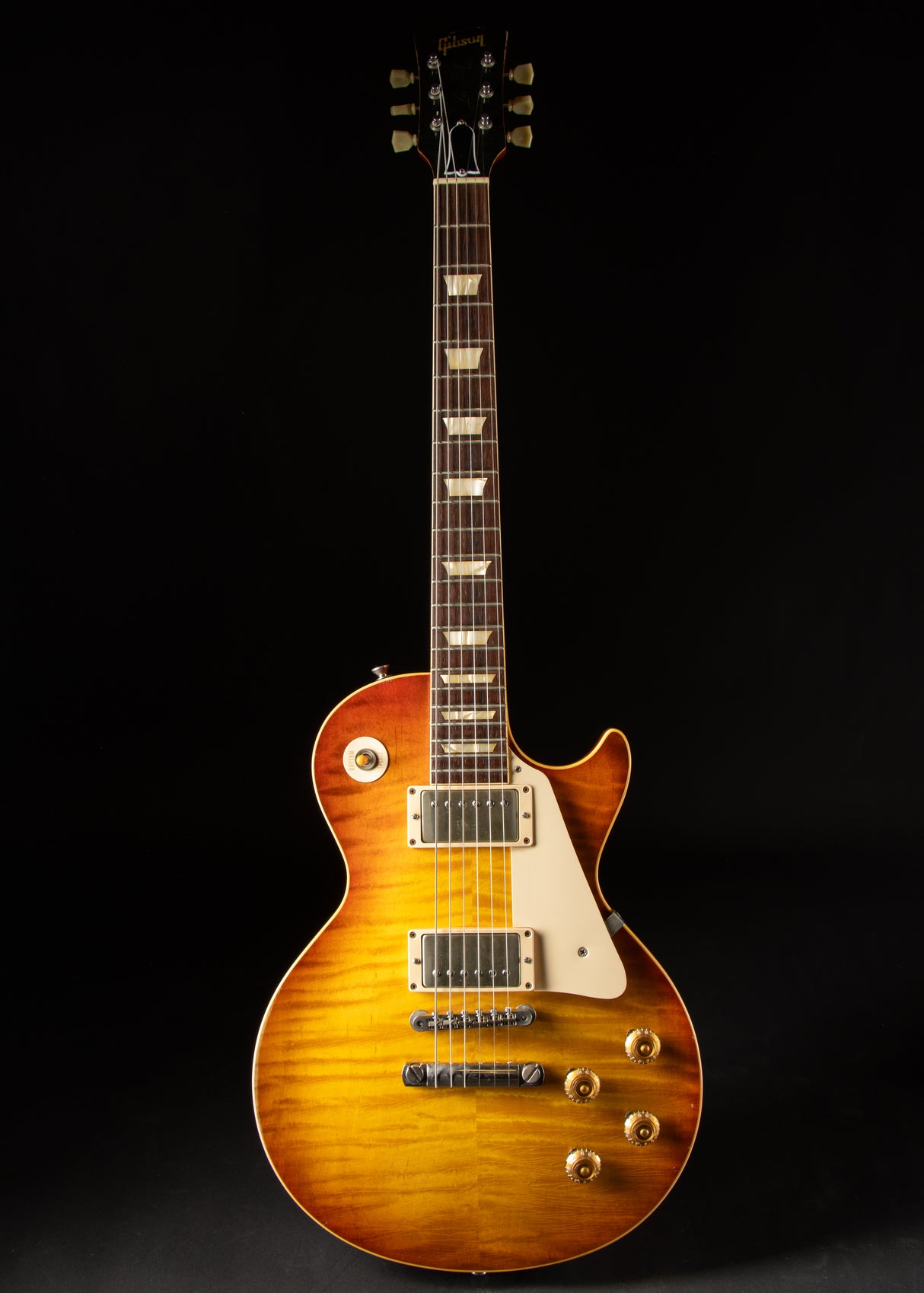 2001 Gibson Chambered 1959 Reissue Les Paul Standard Iced Tea Burst