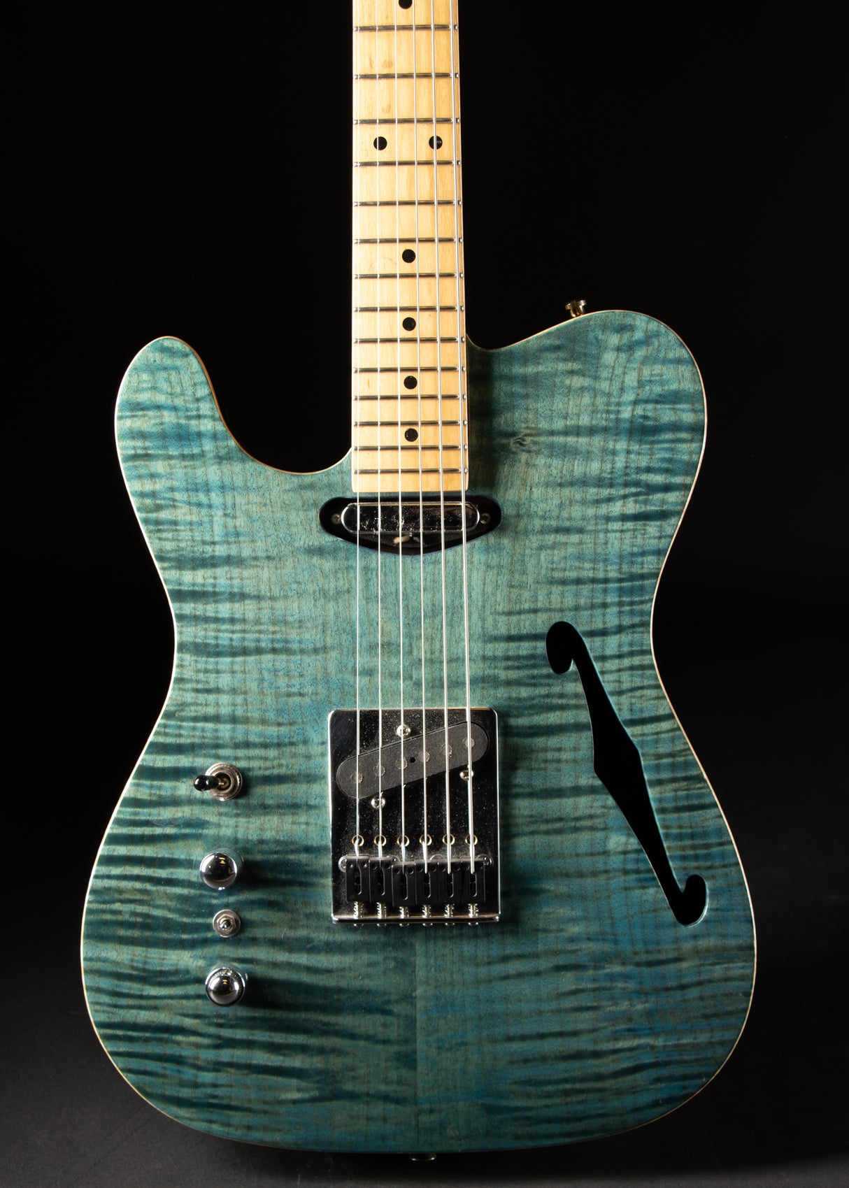 Gehr Thinline T-Style Lefty Aqua Blue