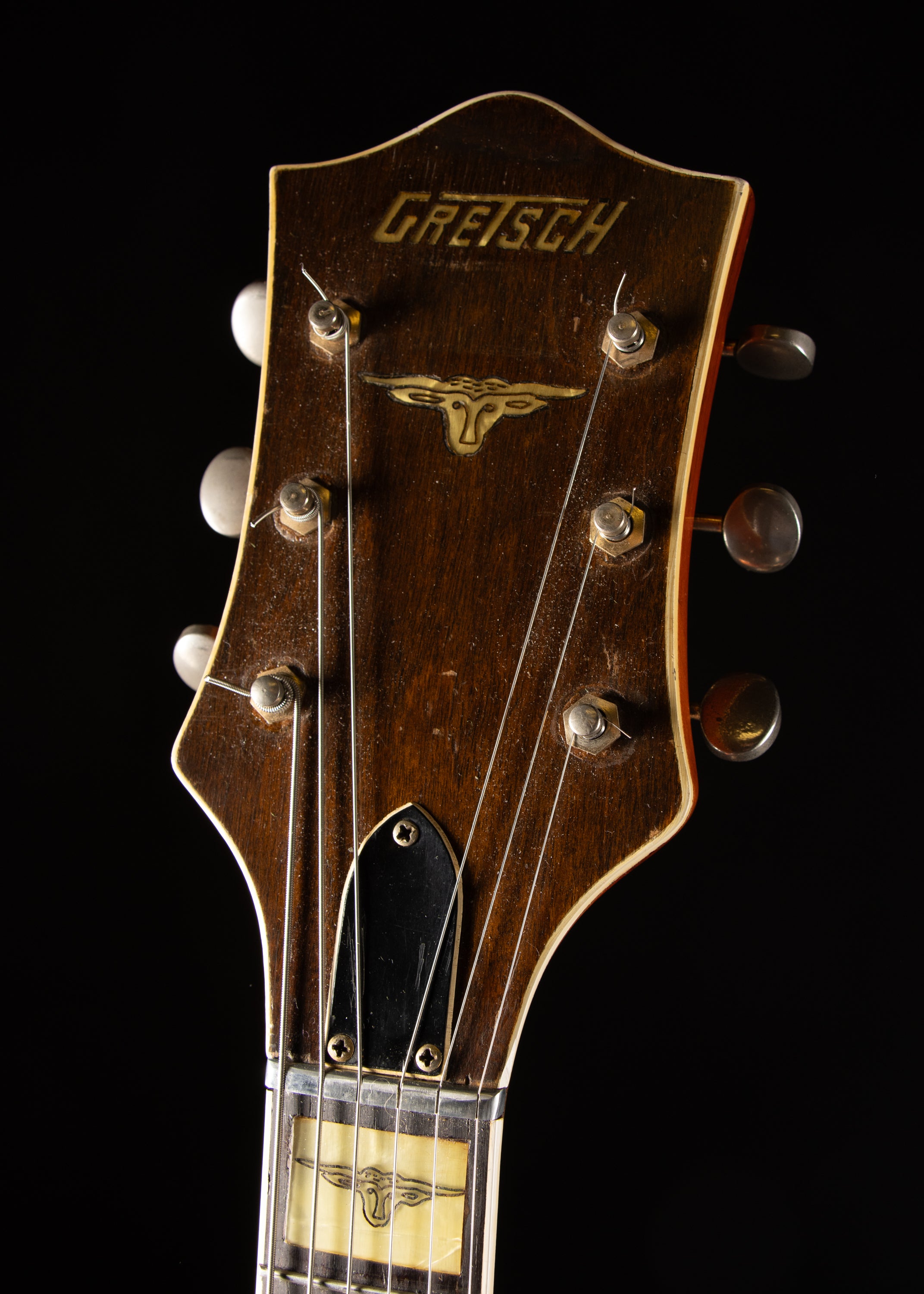 1956 Gretsch 6120 Chet Atkins Amber-Red – Music City Vintage Guitars