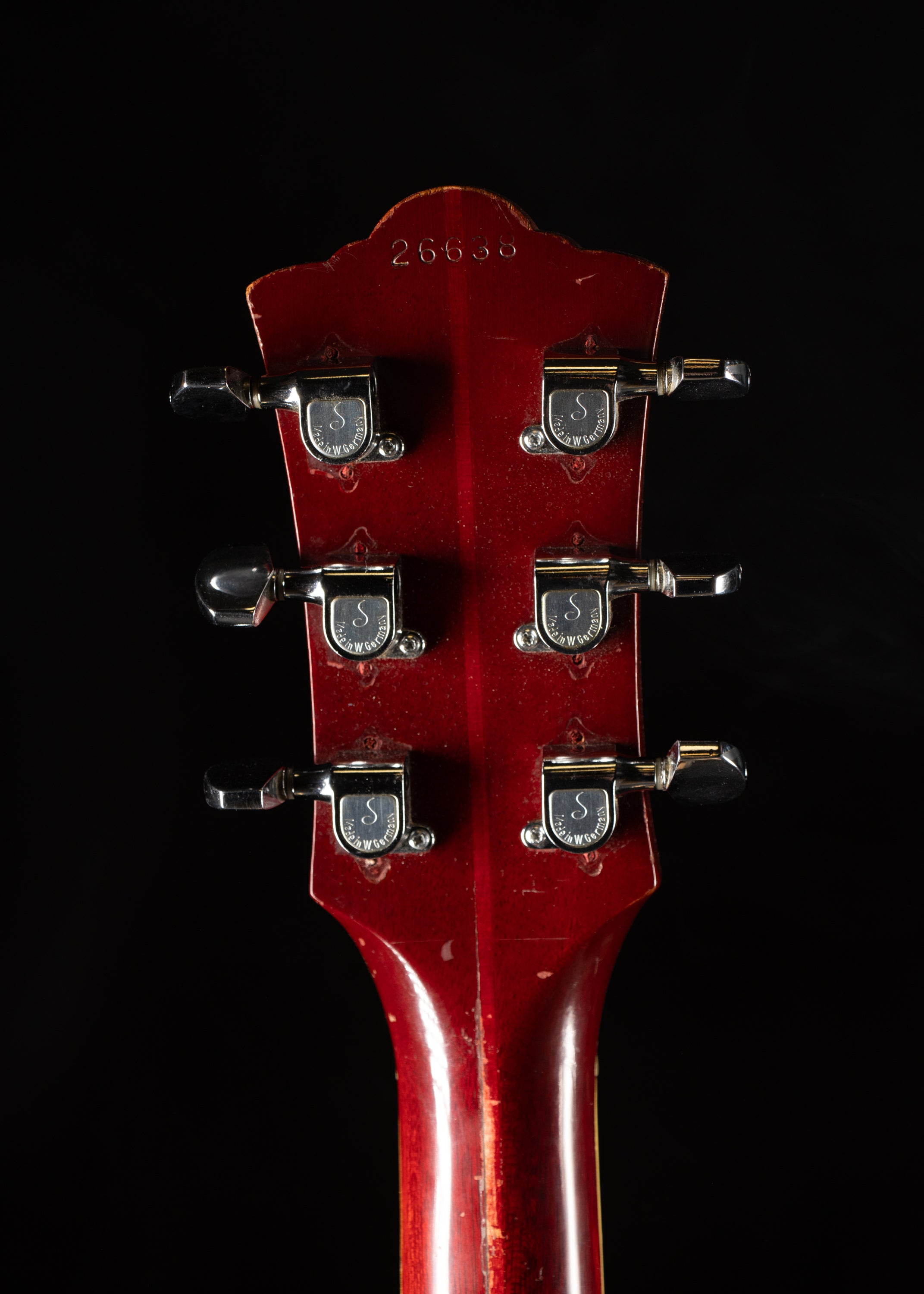 1963 Guild Starfire IV Cherry – Music City Vintage Guitars