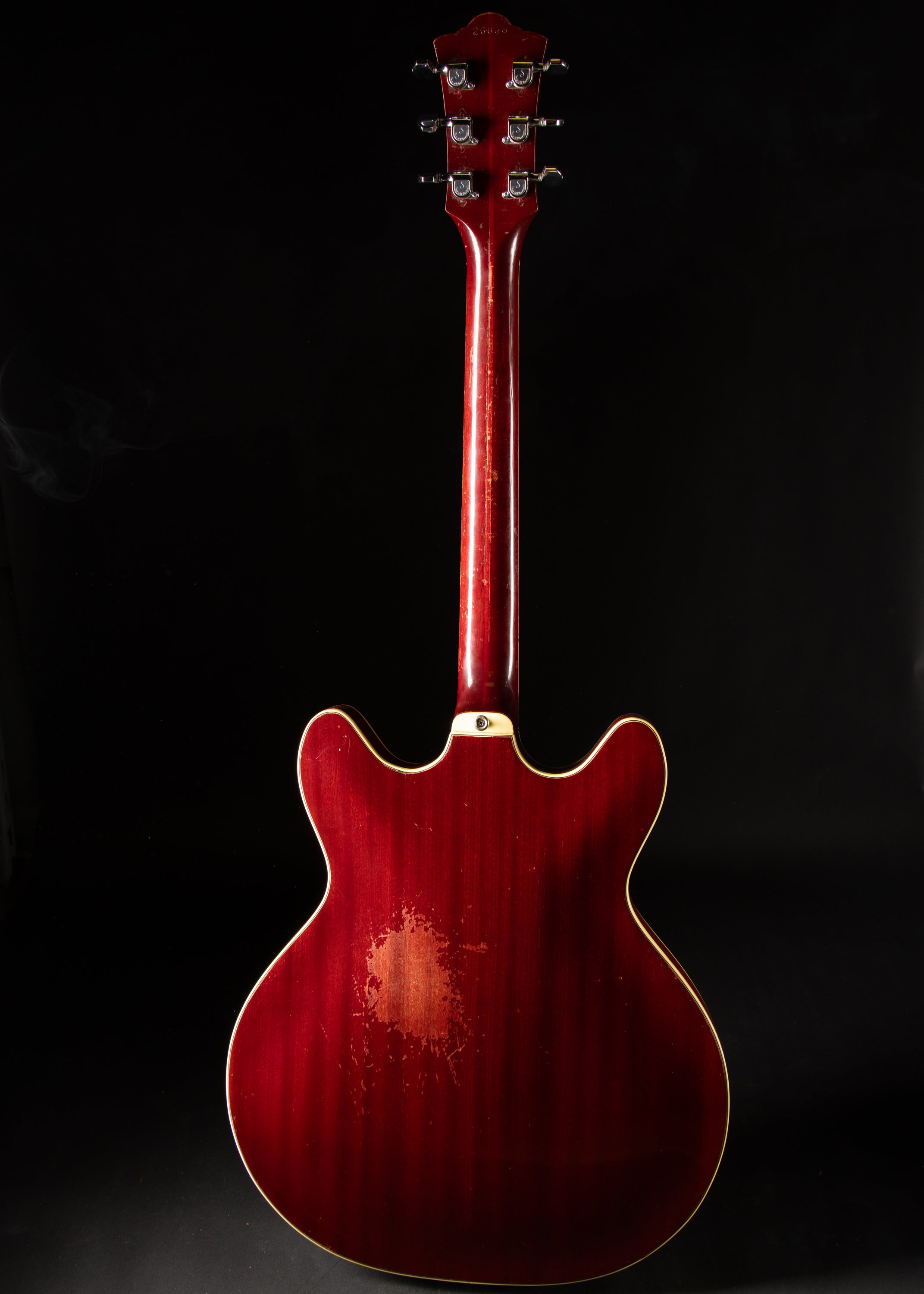 1963 Guild Starfire IV Cherry – Music City Vintage Guitars
