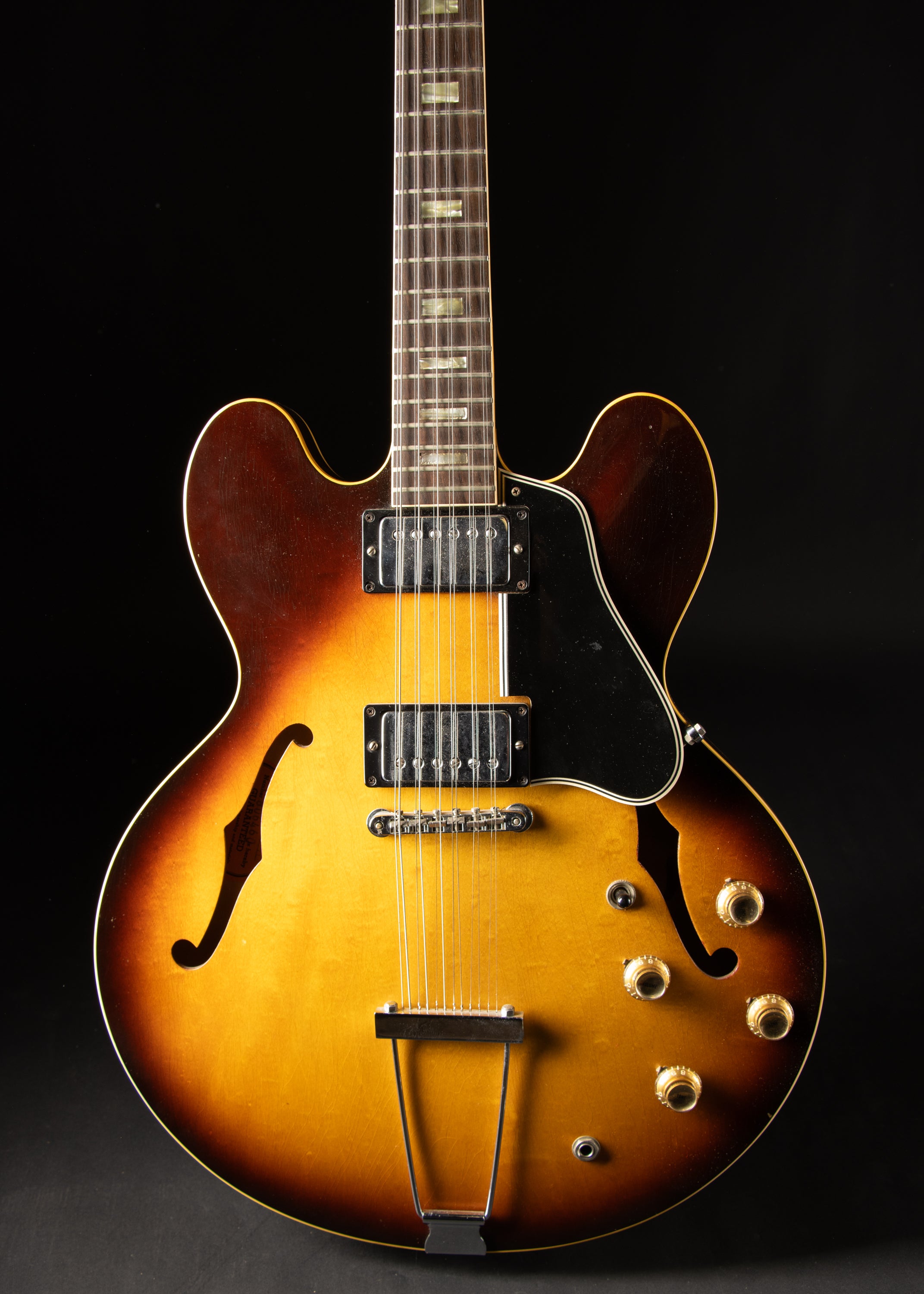 1966 Gibson ES-335 12-String Tobacco Sunburst – Music City Vintage