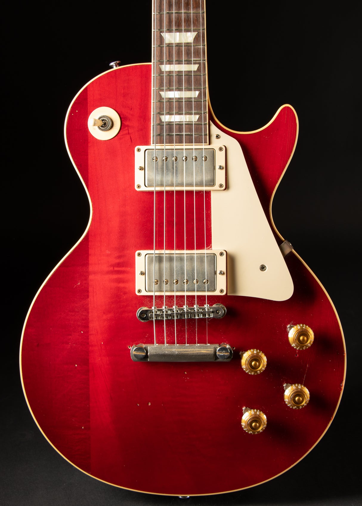 2013 Gibson Custom Eric Clapton/George Harrison "Lucy" Les Paul Cherry Red