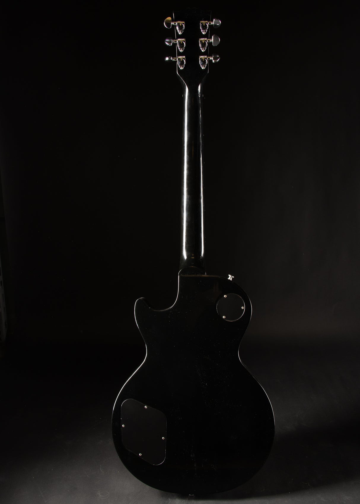 2011 Gibson Les Paul Studio Black Silver Swirl