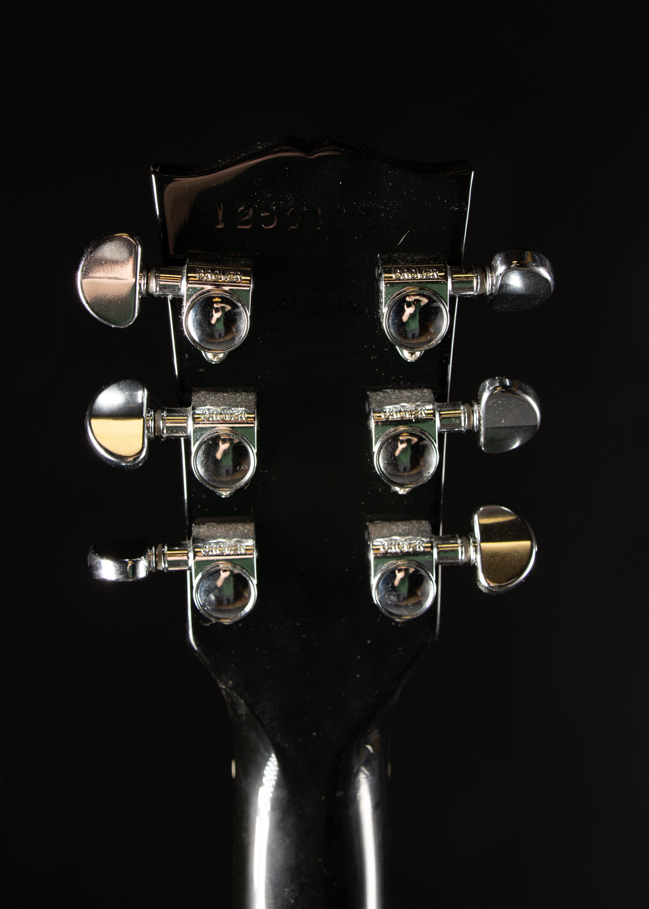 2011年GibsonレスポールスタジオＧＴパーツ 2011 Gibson Les Paul Studio Black Silver Swirl – Music City