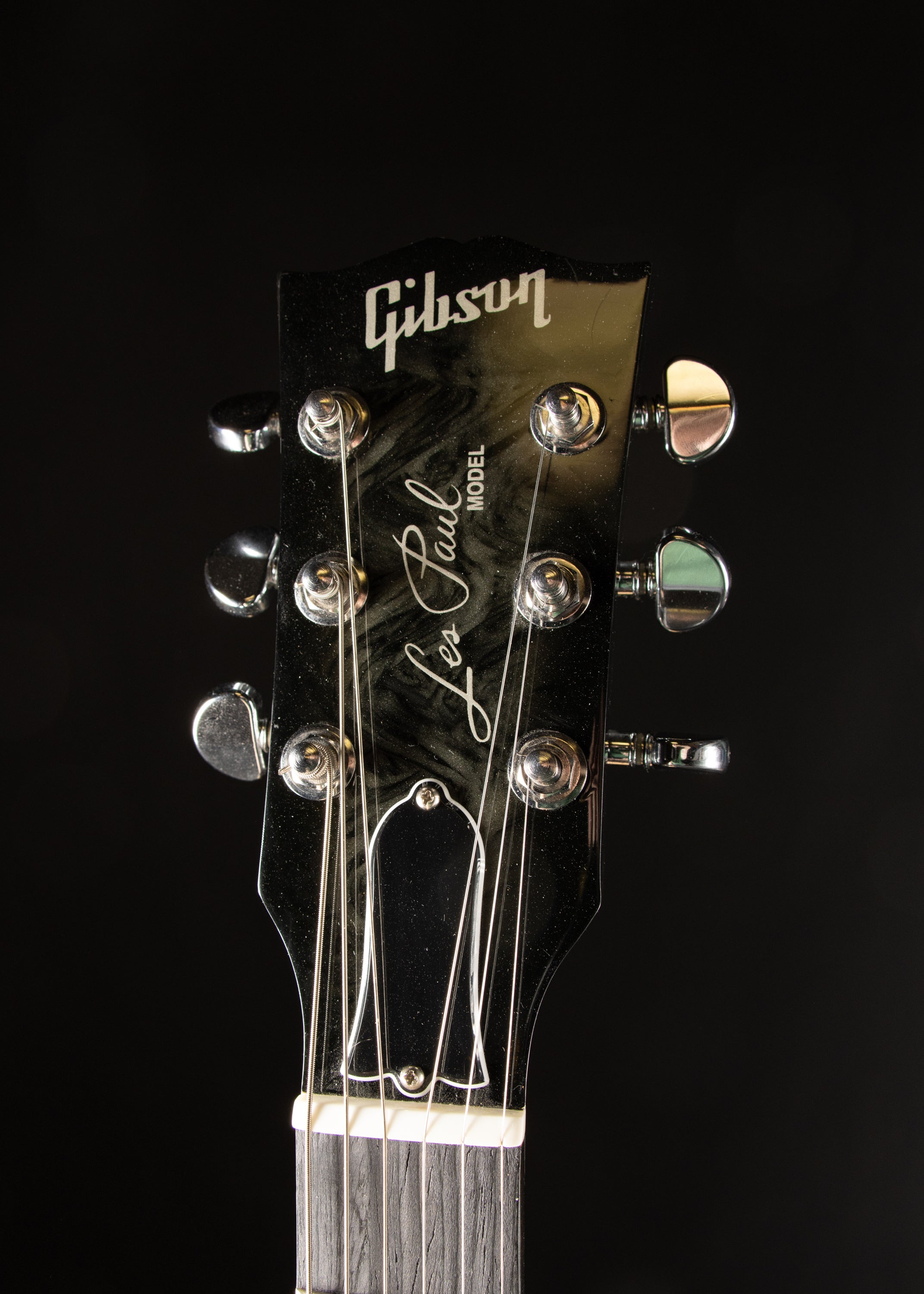 2011 Gibson Les Paul Studio Black Silver Swirl – Music City