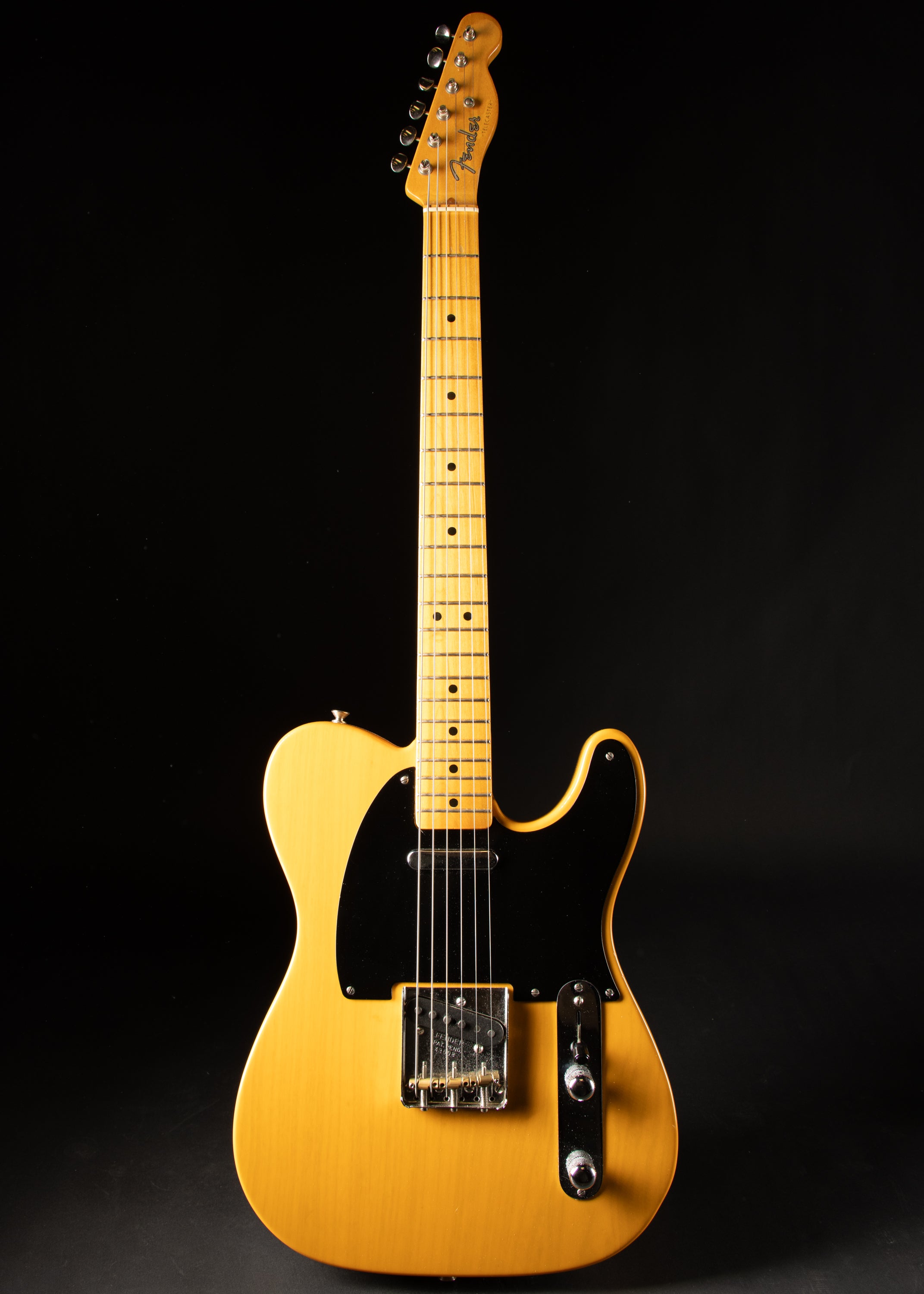 美品 Vintage ビンテージ Telecaster クリームイエロー 黄色 2002 Fender AVRI 1952 Telecaster Blonde – Music City Vintage Guitars