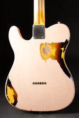 2025 Berly T Thinline Esquire Shell Pink Over Sunburst