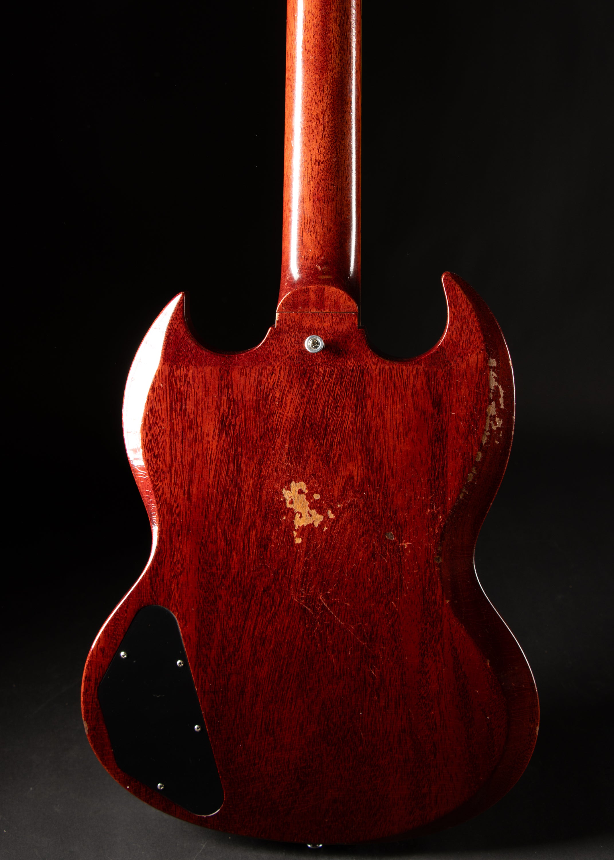 2024 Gibson Custom Shop 1962 SG Ebony Block Murphy Lab Light Aged