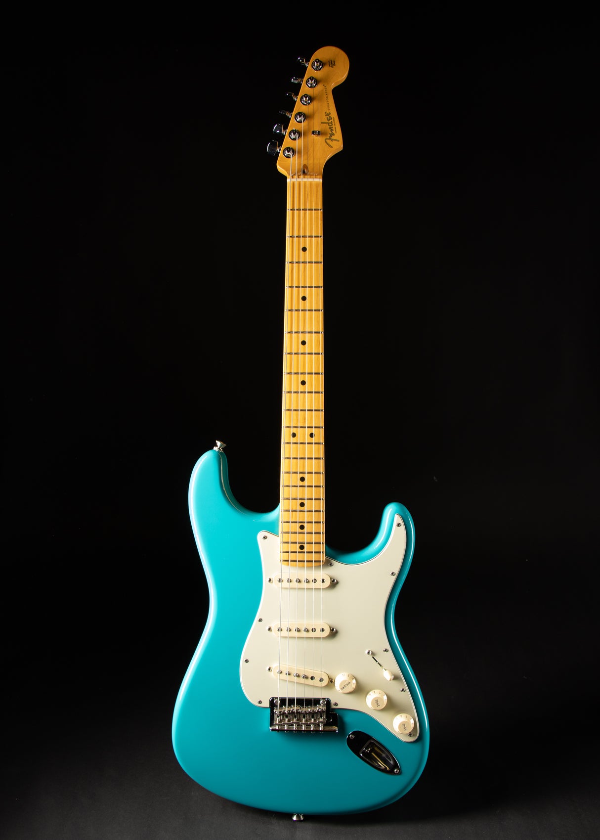 2020 Fender American Pro II Stratocaster Miami Blue