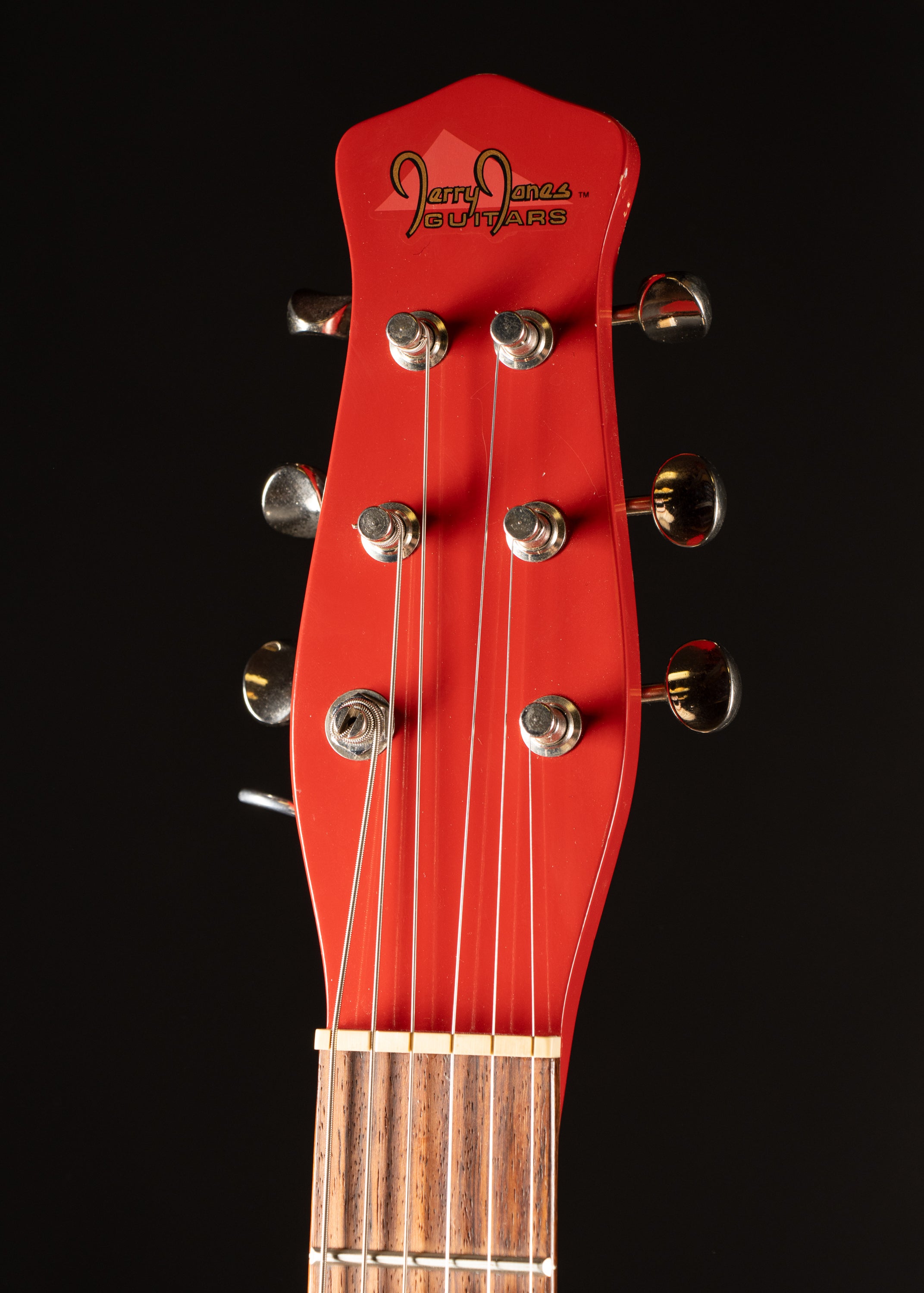 1990 Jerry Jones Single Cut U2 Fire Engine Red – Music City
