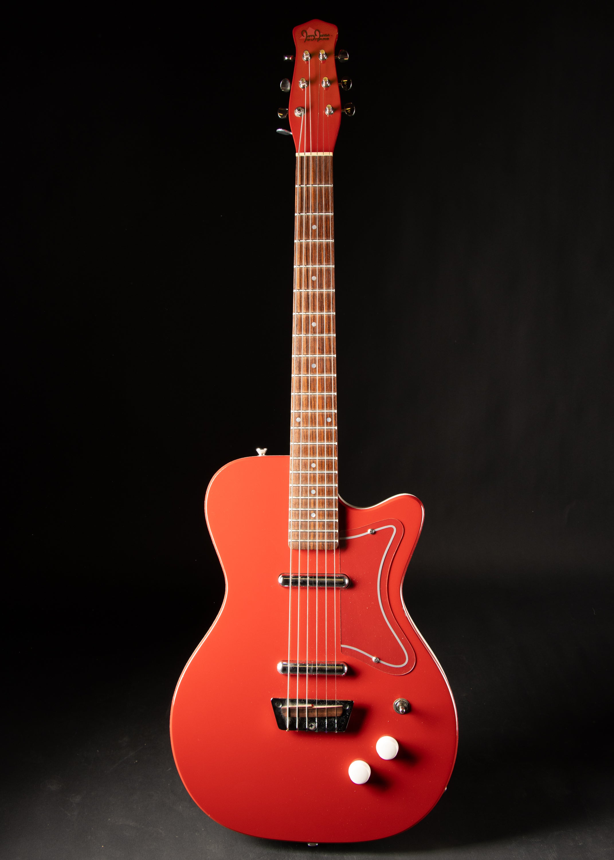 1990 Jerry Jones Single Cut U2 Fire Engine Red – Music City