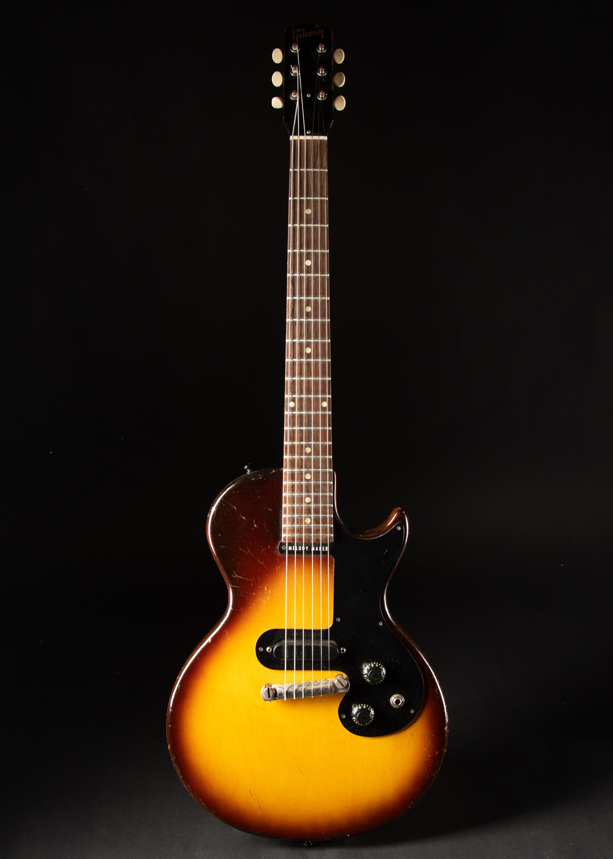 1960 Gibson Melody Maker Sunburst – Music City Vintage Guitars