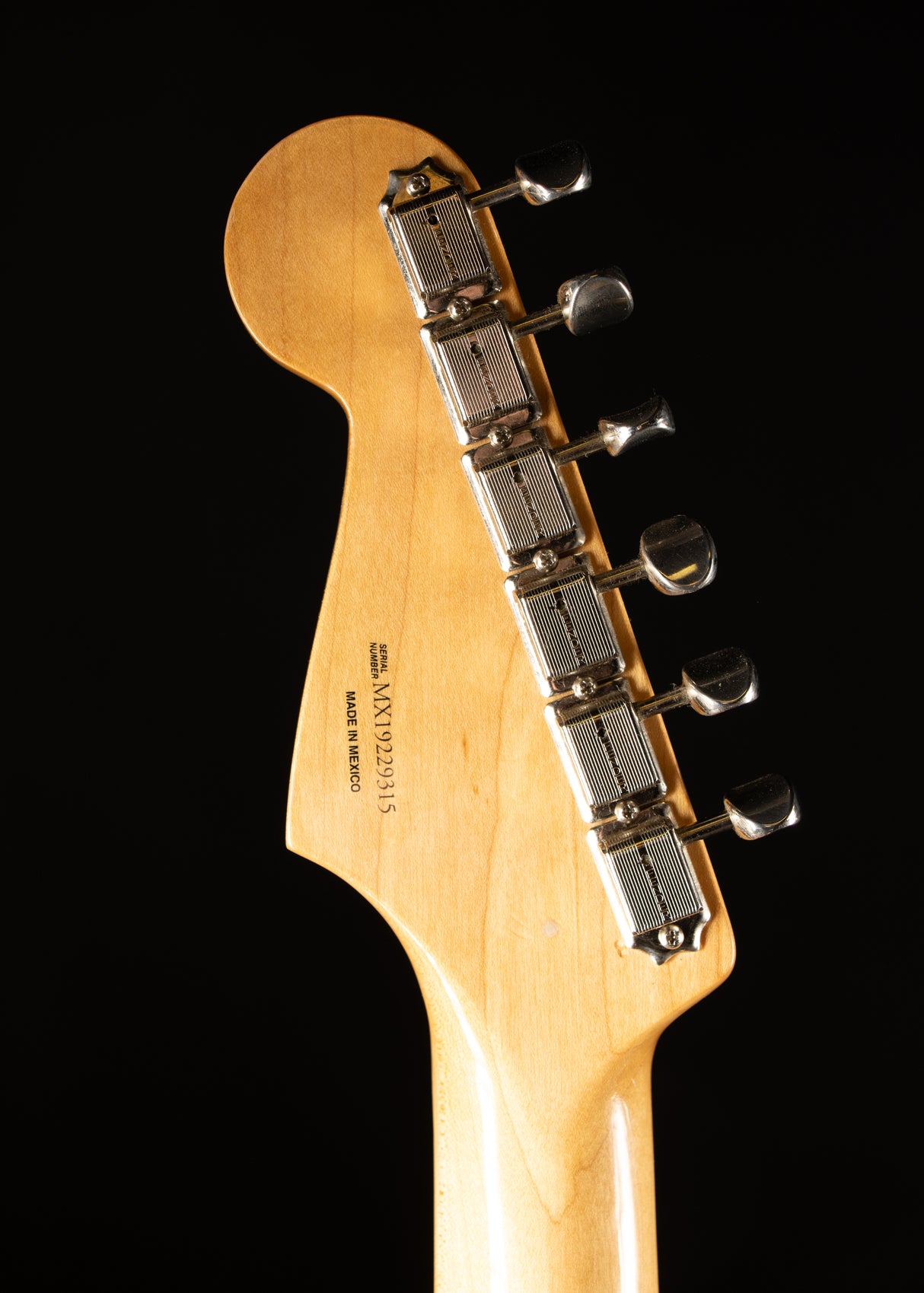 2019 Fender Stratocaster MIM Natural