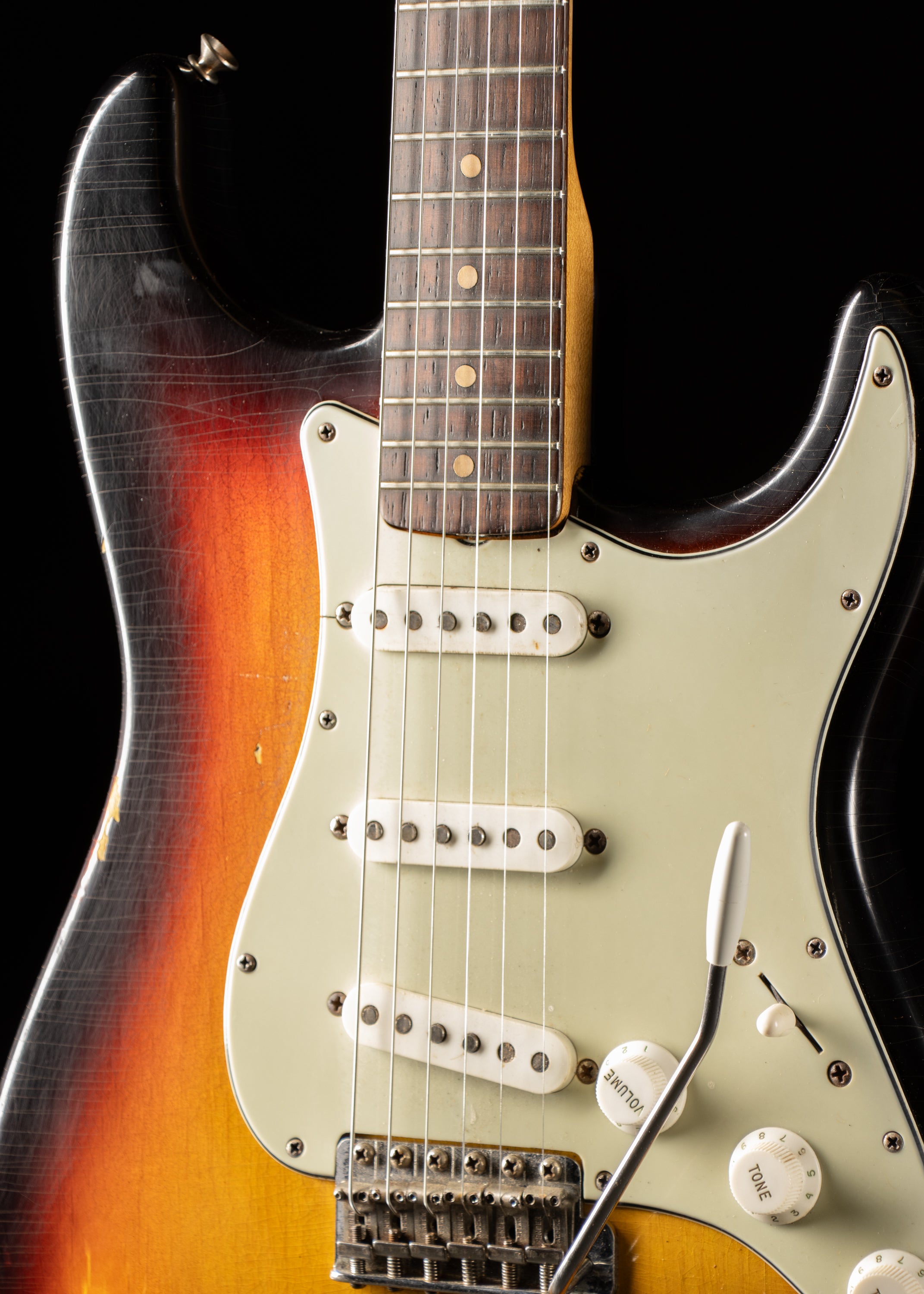 1963 Fender Stratocaster Sunburst – Music City Vintage Guitars