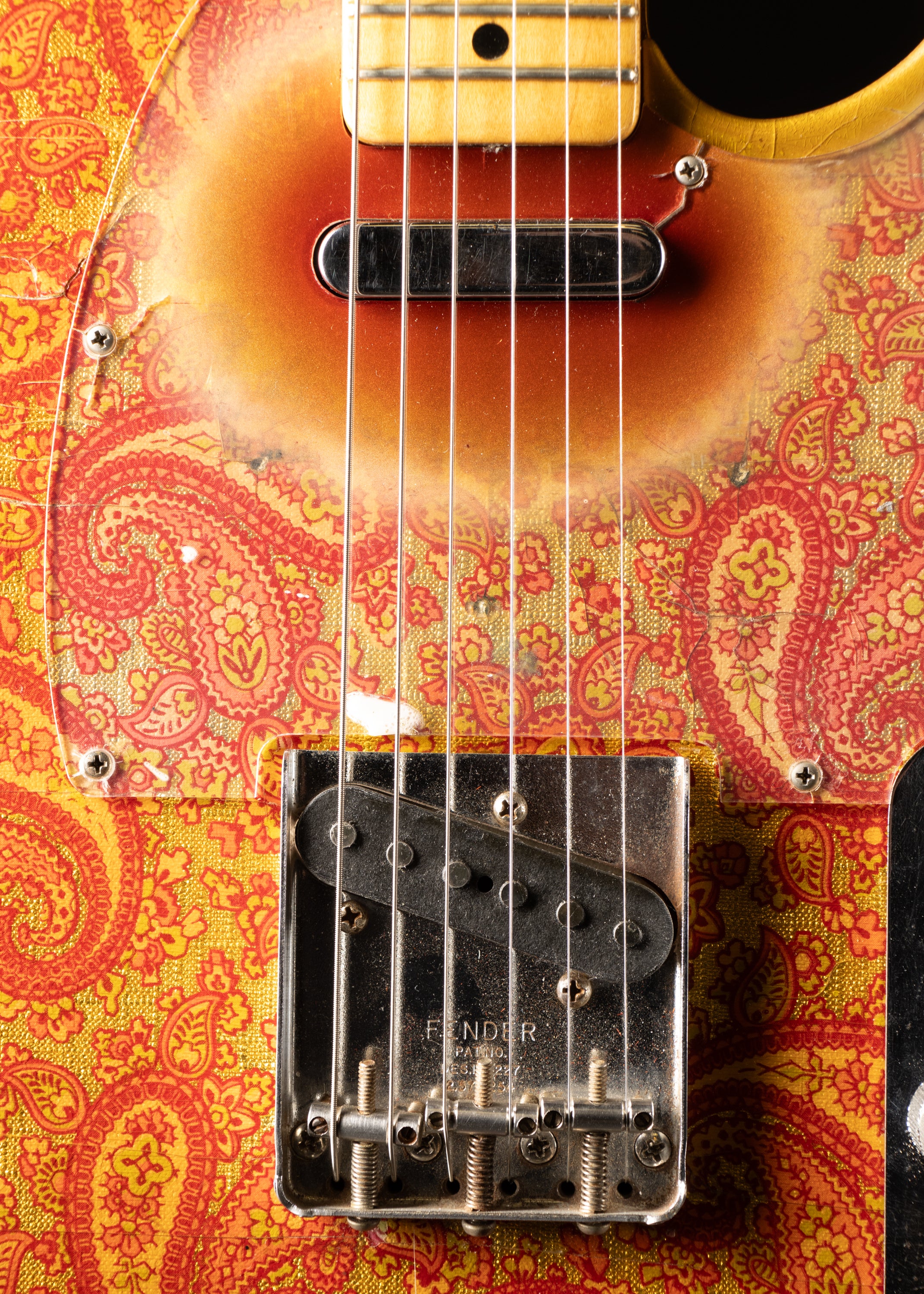 1968 Fender Telecaster Pink Paisley – Music City Vintage Guitars