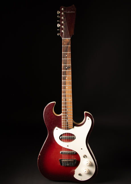 Mid 60s Silvertone 1457 w/ Amp in Case