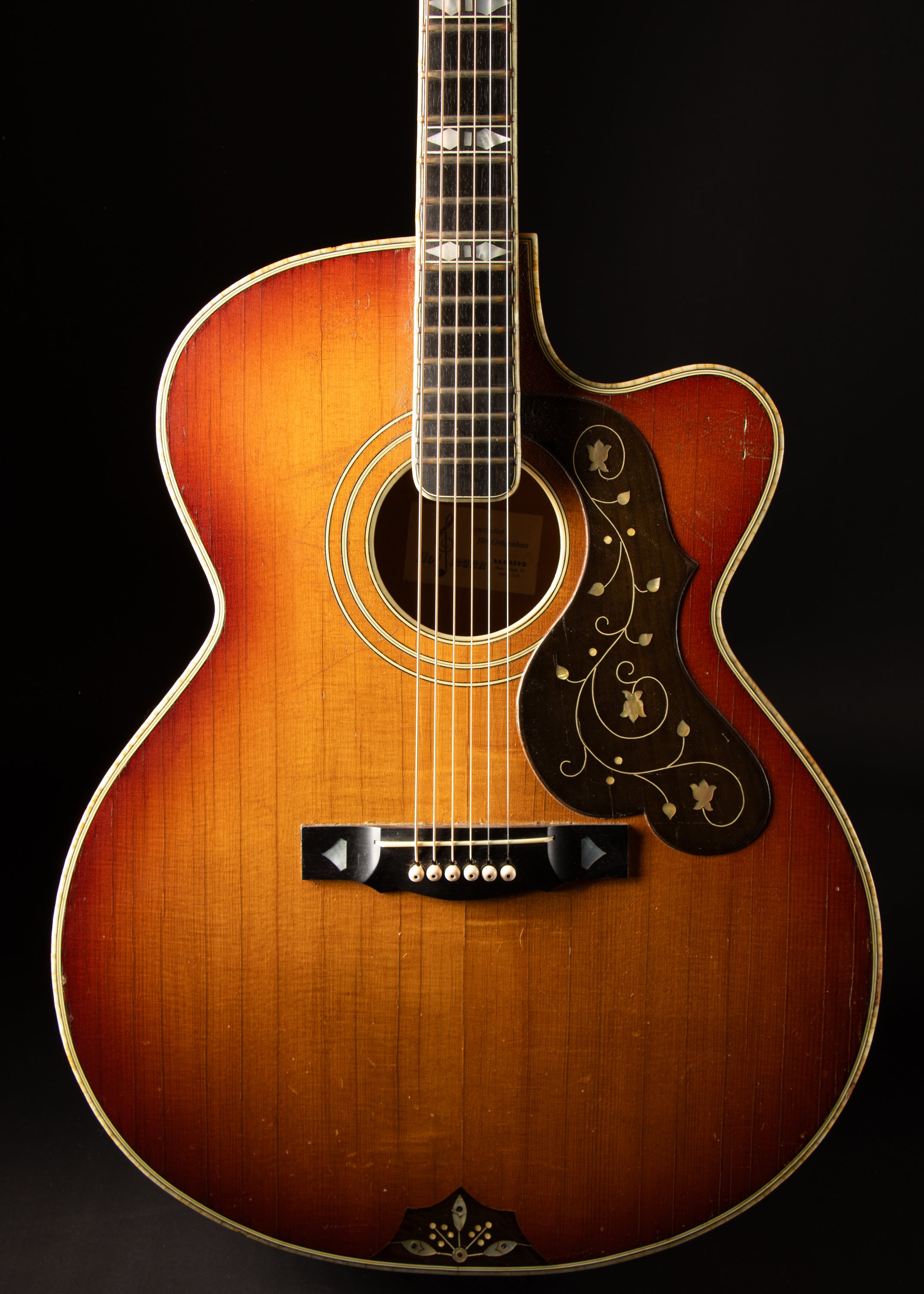 1960s Hofner 496 Sunburst – Music City Vintage Guitars
