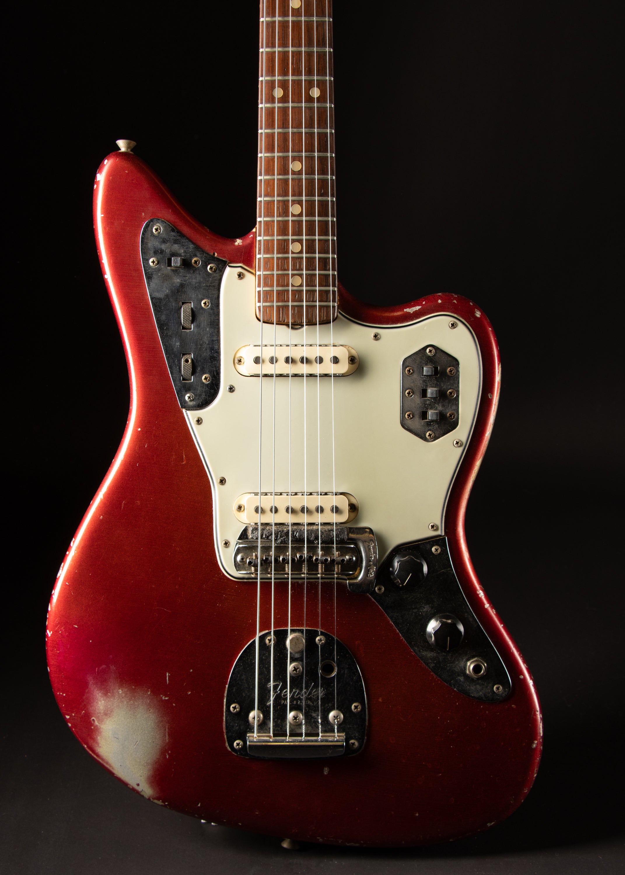 1965 Fender Jaguar Candy Apple Red – Music City Vintage Guitars