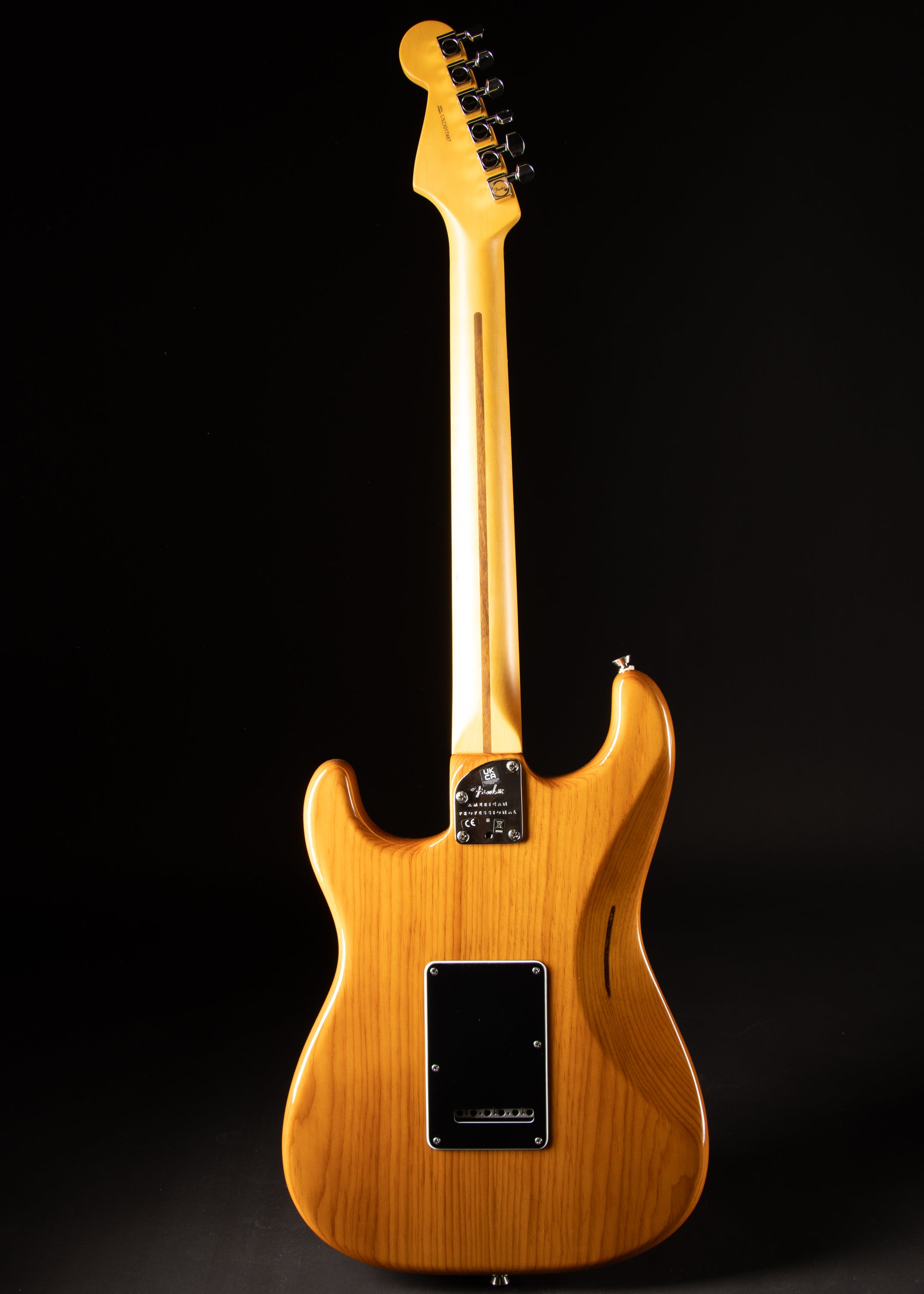 2023 Fender American Professional II Pine Stratocaster Natural