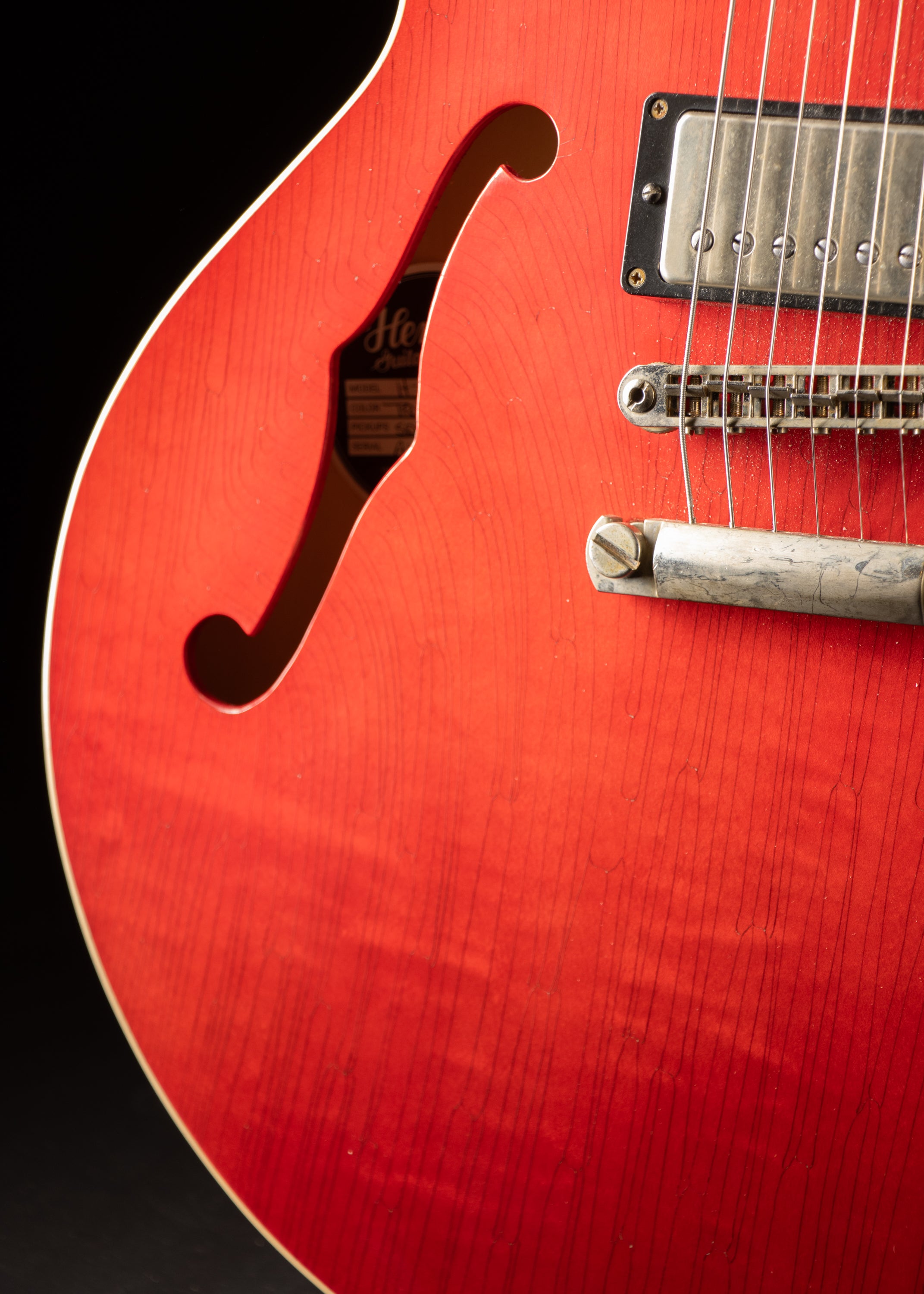 2020 Heritage H-535 Aged Cherry – Music City Vintage Guitars