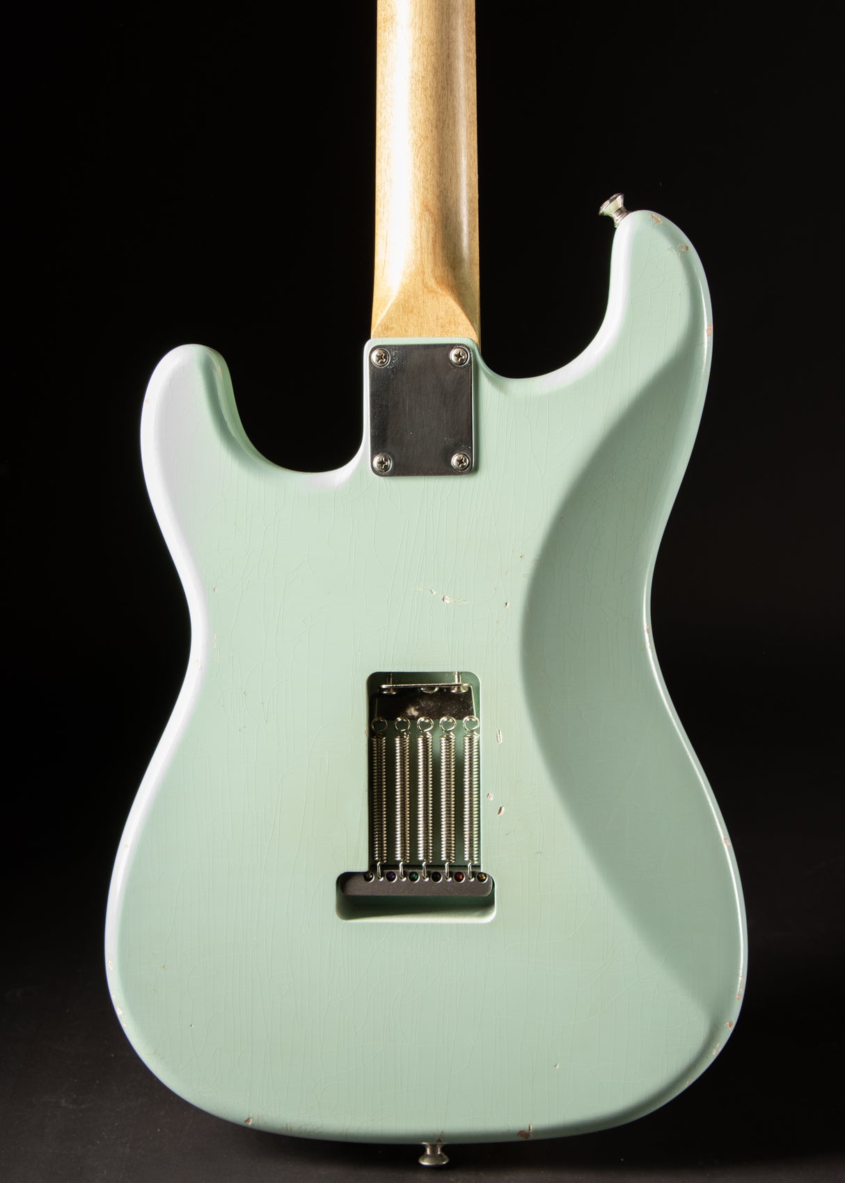 2019 Waterslide Coodercaster S Style Aged Sonic Blue
